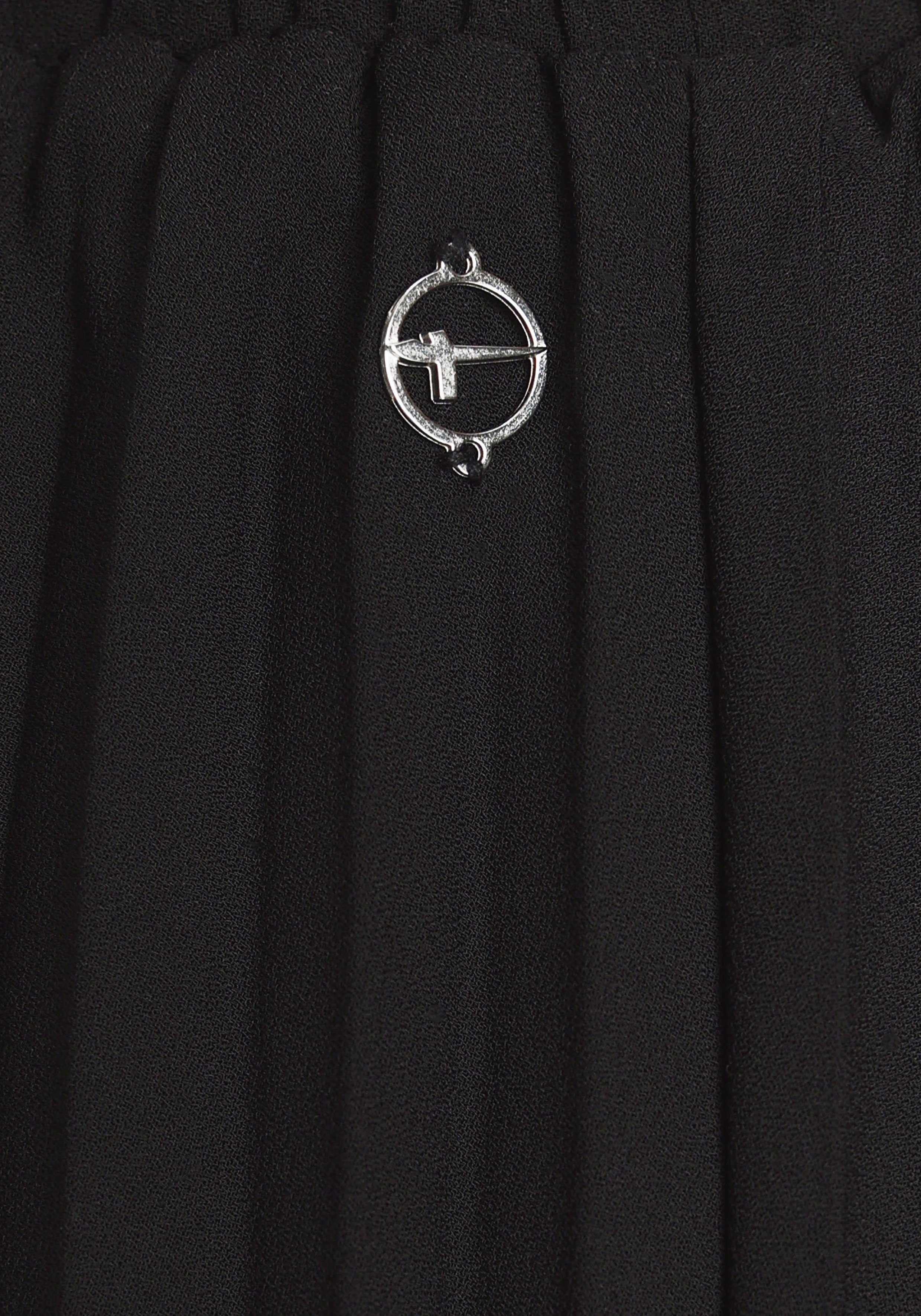 Tamaris Plissérok met elastische taille