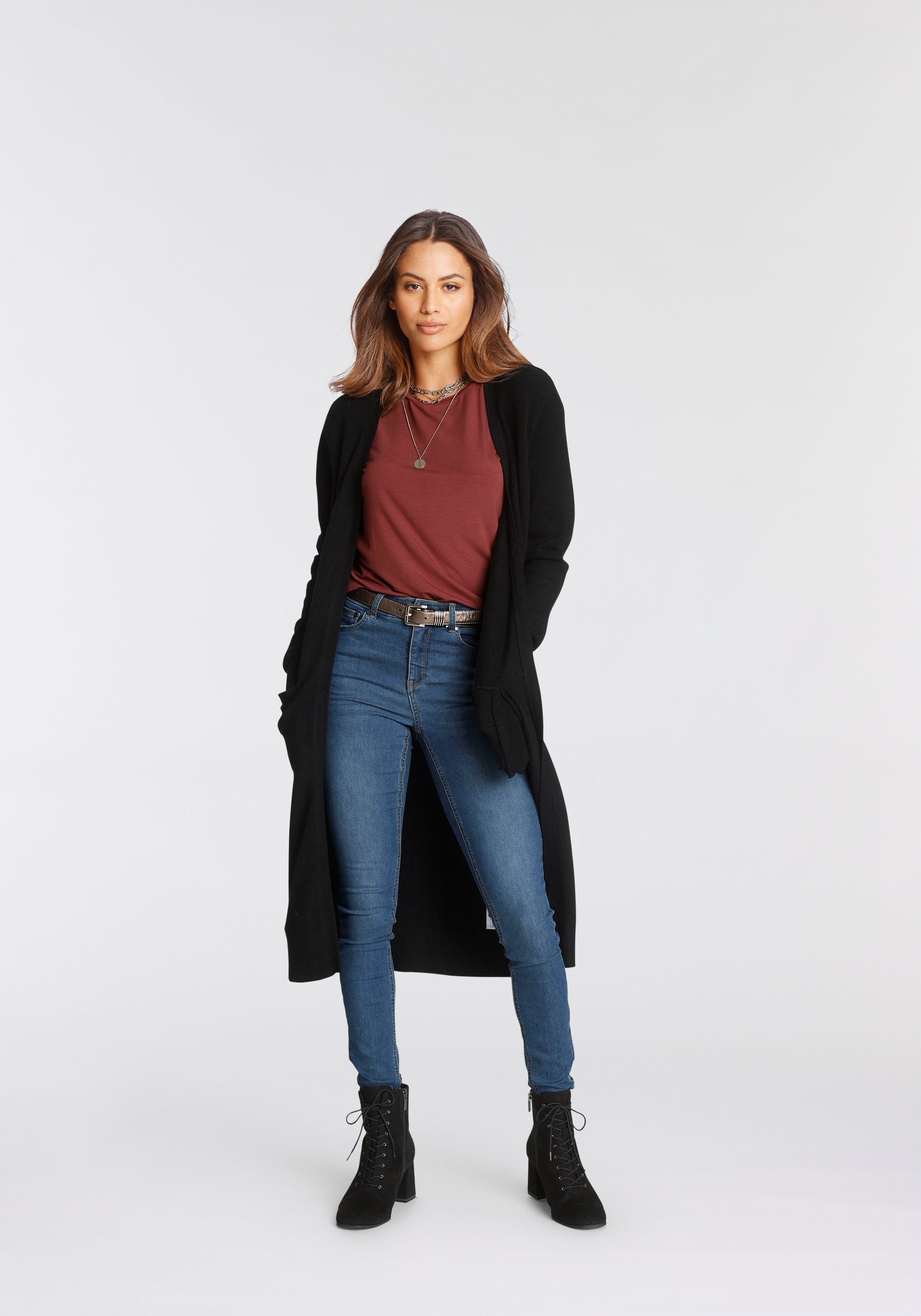 Tamaris Vest in een lang model