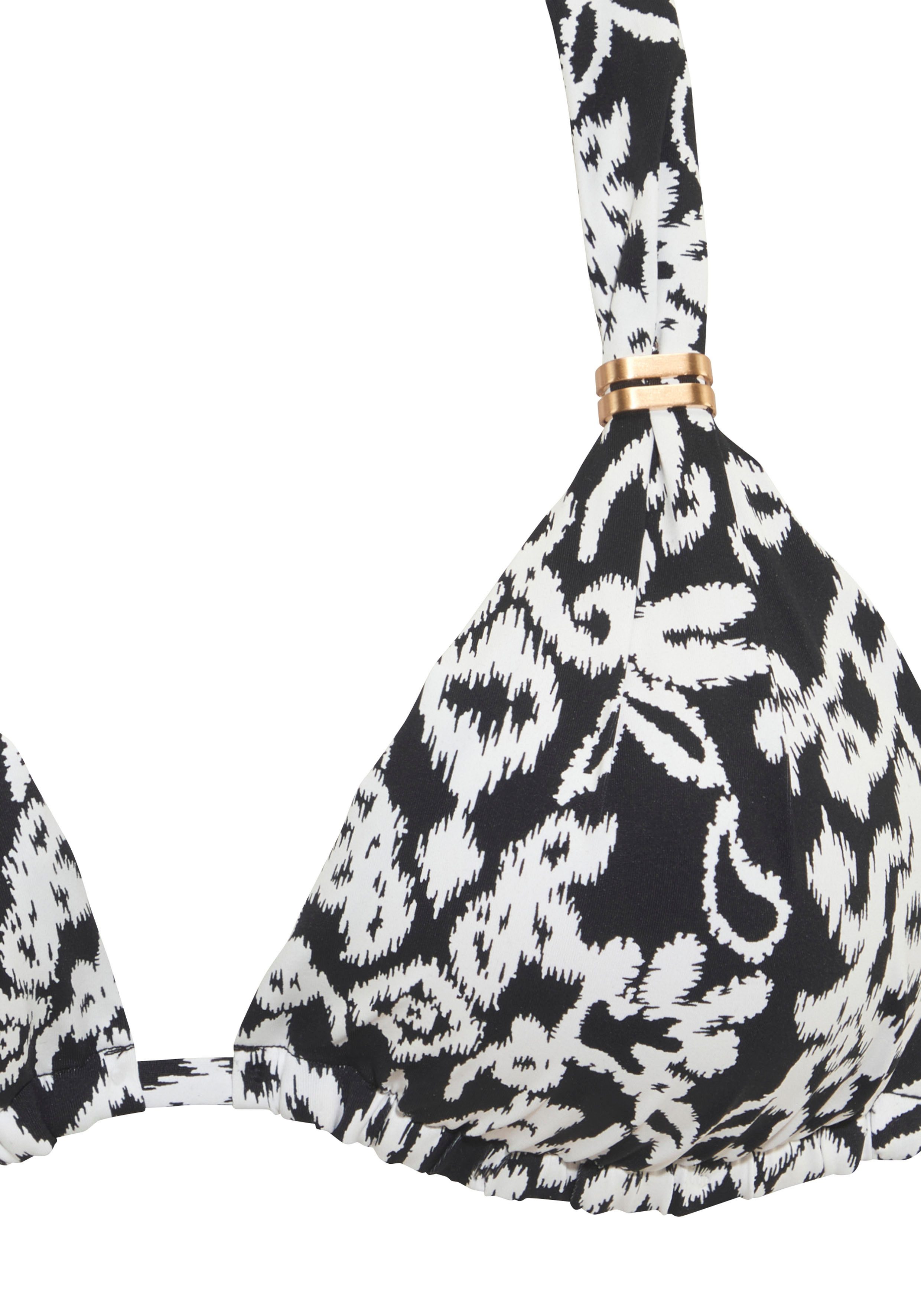 Lascana Triangel-bikinitop Piper met opvallende all-over-print