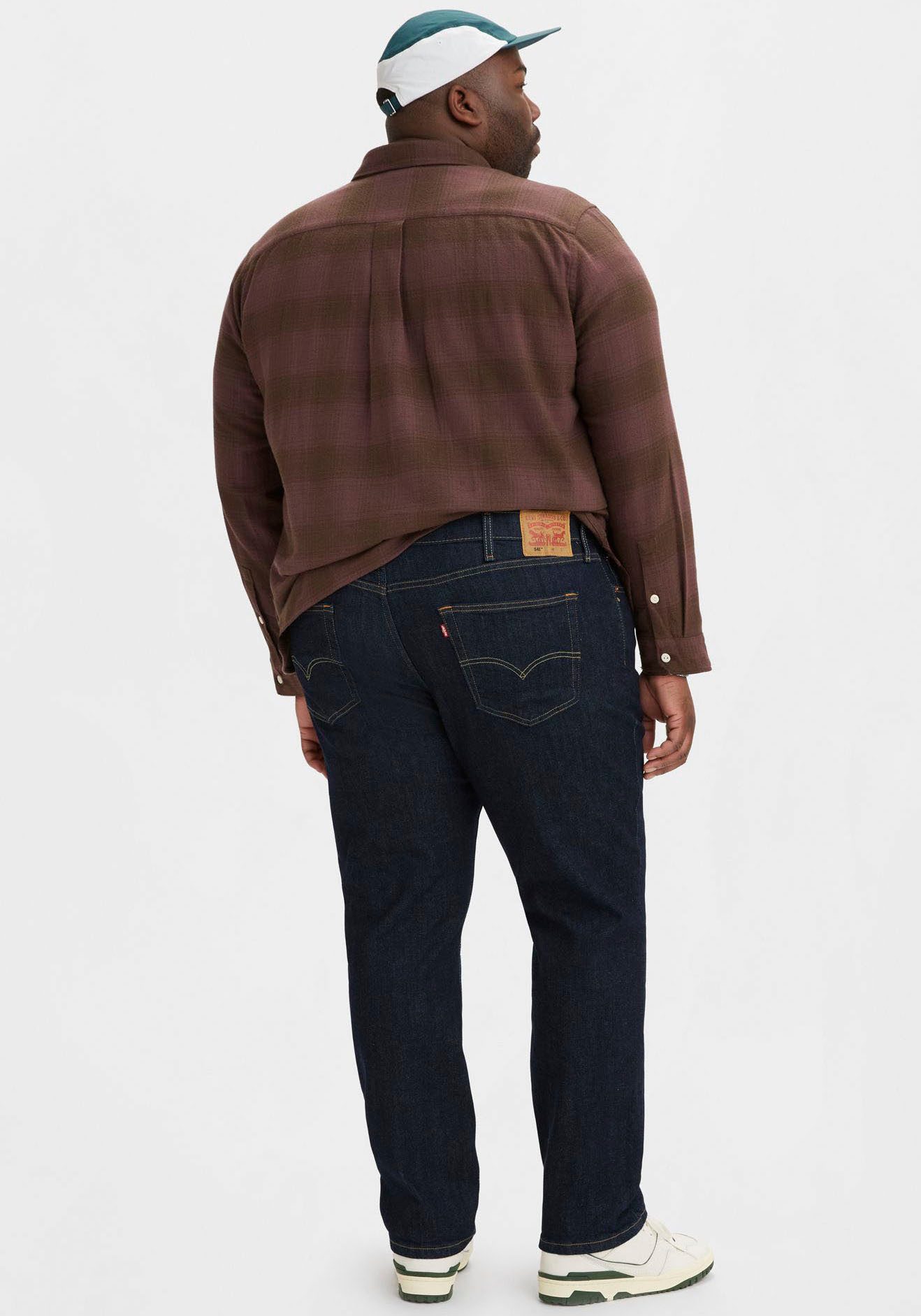 Levi's® Plus Regular fit jeans 541 TAPERED in five-pocketsstijl