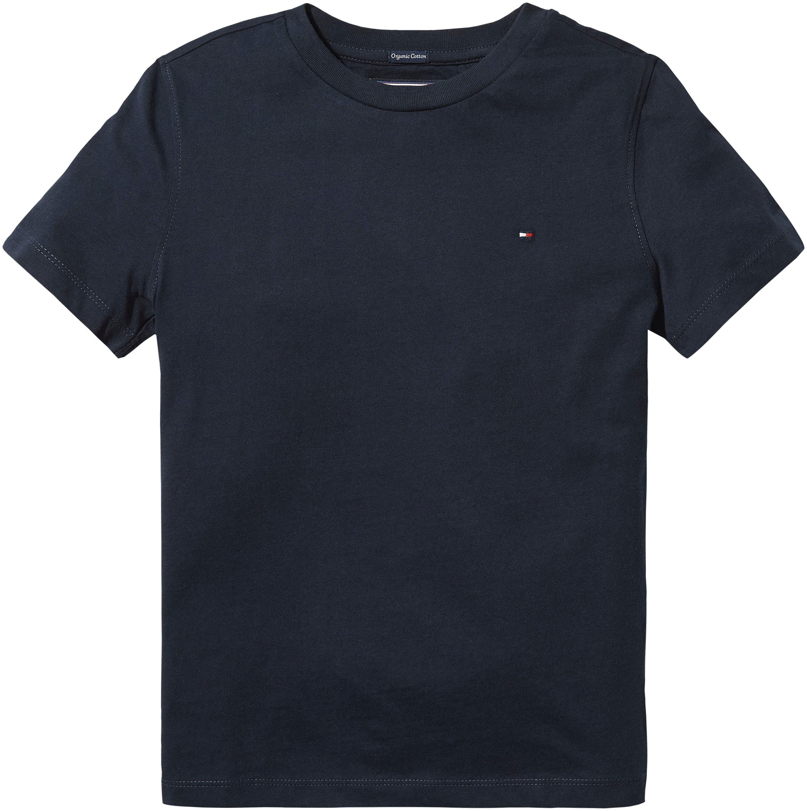 Tommy Hilfiger T-shirt BOYS BASIC CN KNIT Kinderen Kids Junior MiniMe, voor jongens