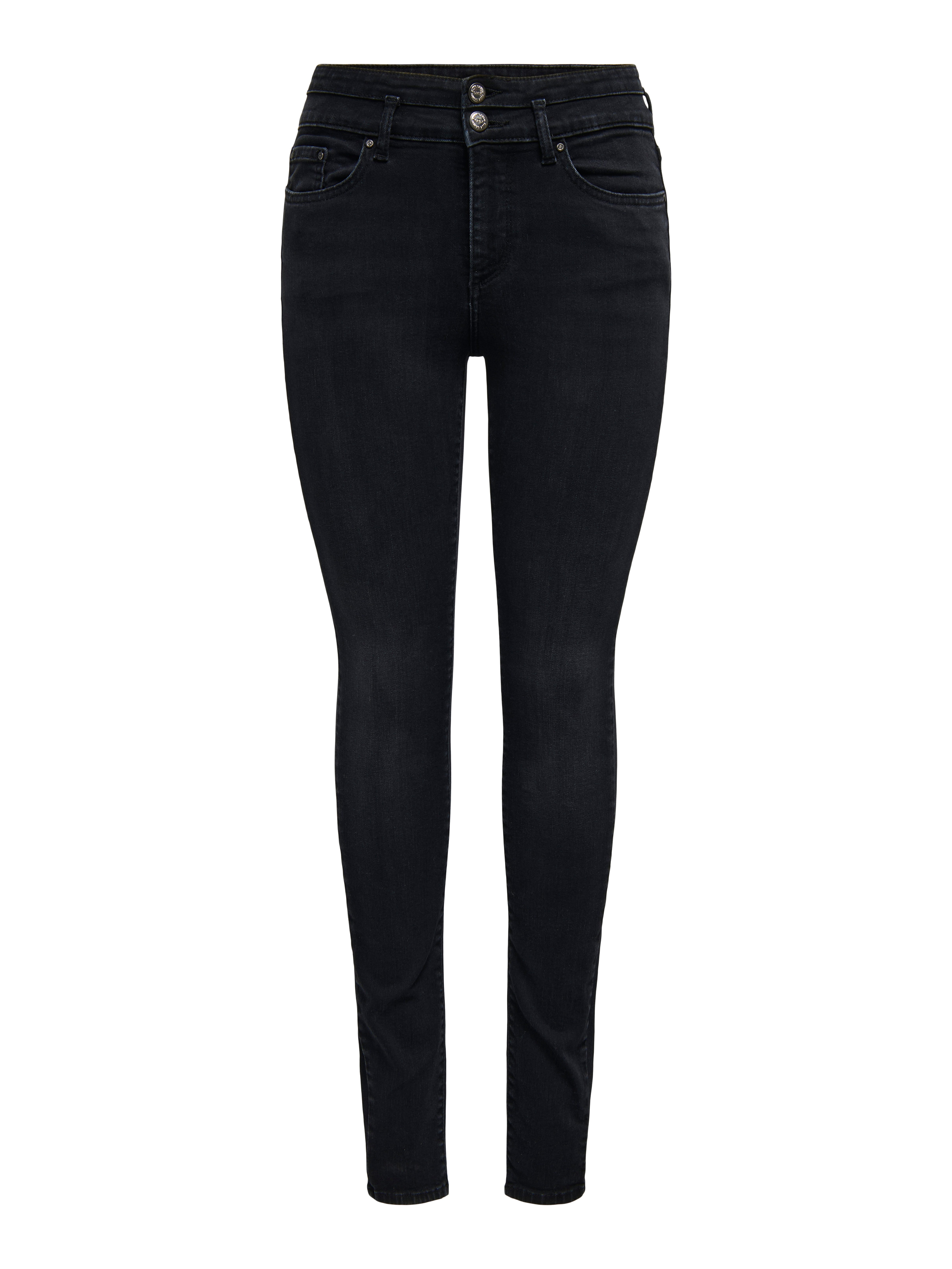 Only Skinny fit jeans ONLBLUSH MID SK DB WAIST DNM TAI BOX X
