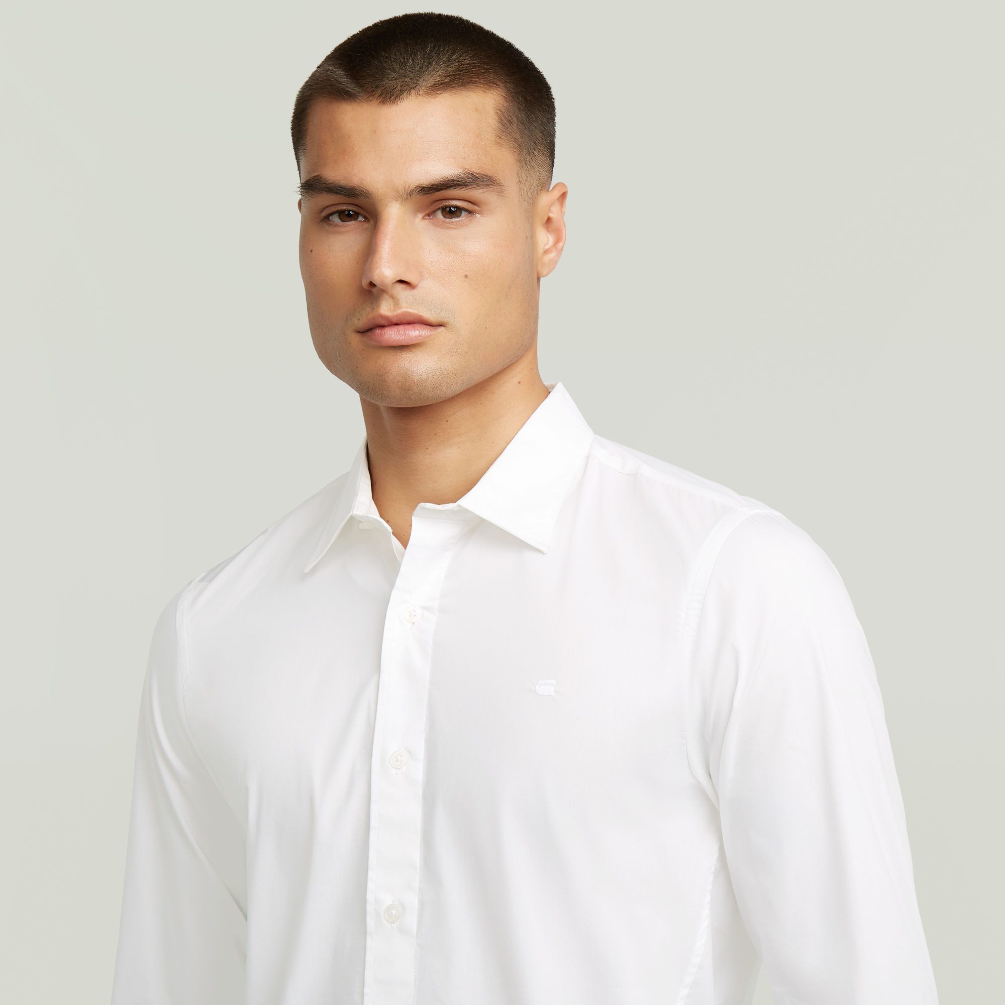 G-Star RAW Overhemd met lange mouwen Uniform Slim Shirt ls