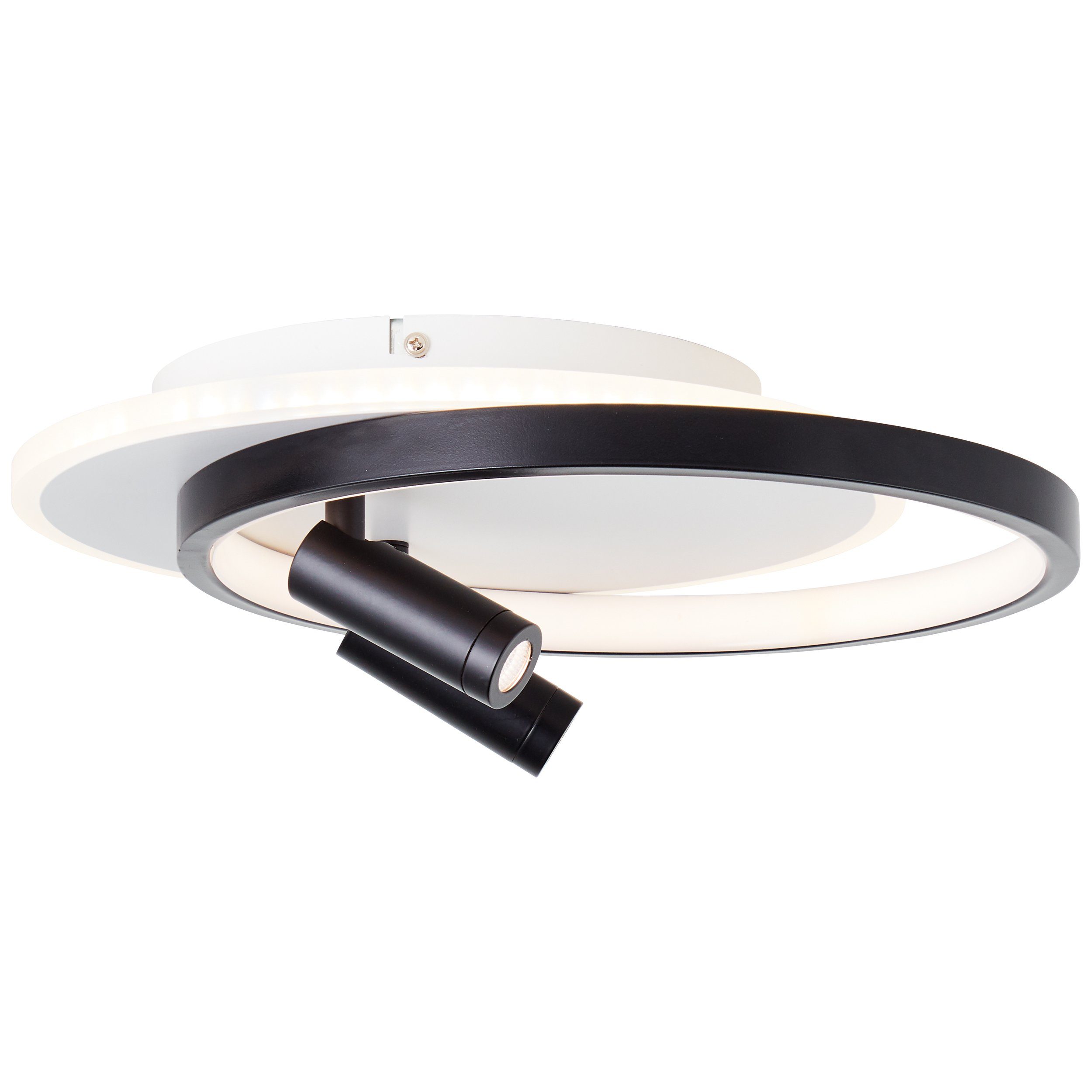 Brilliant Led plafondlamp Eunomia met 2 spotjes G99753-76