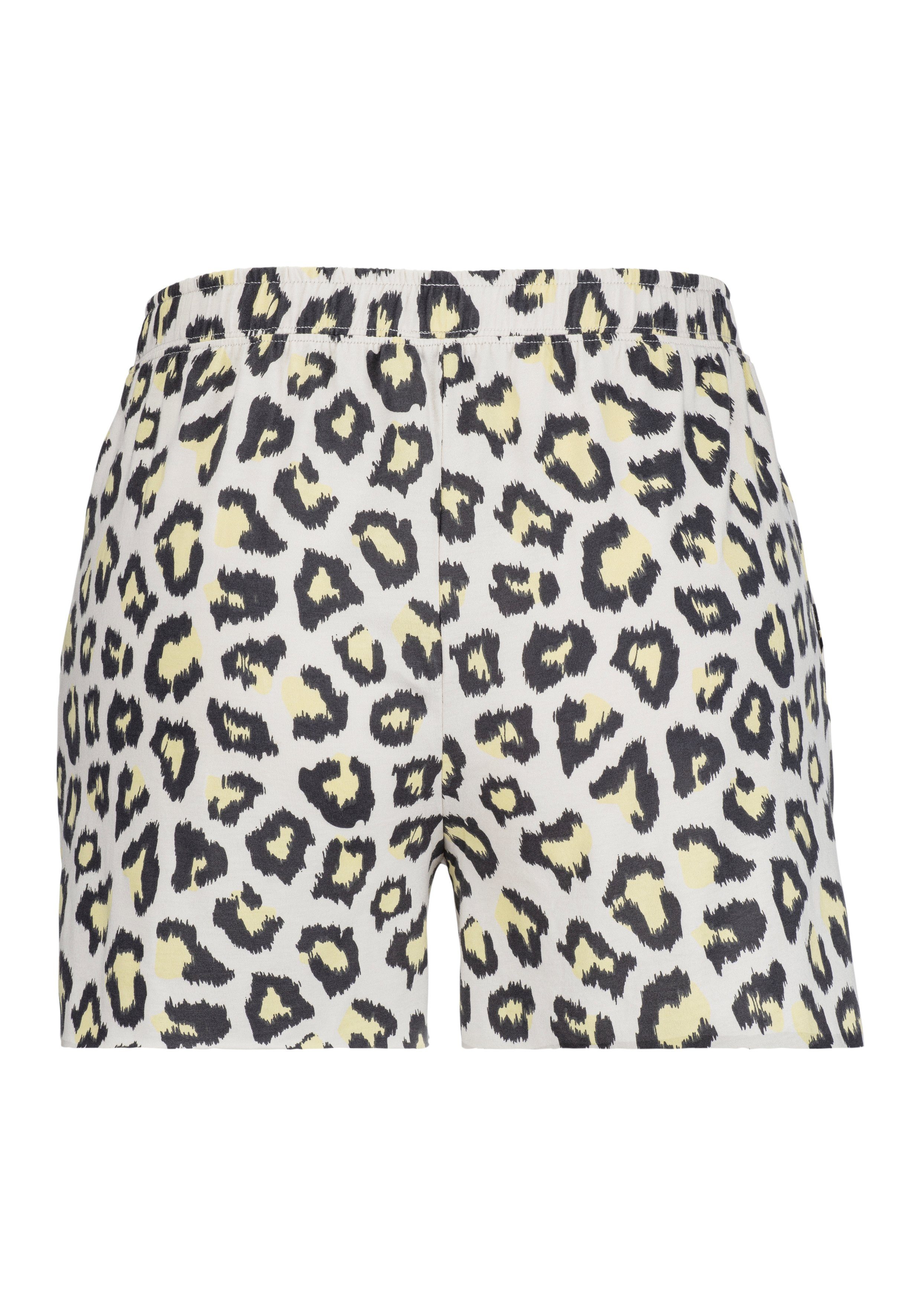 Vivance Dreams Pyjama met luipaardprint (set, 3-delig, 3-delig)