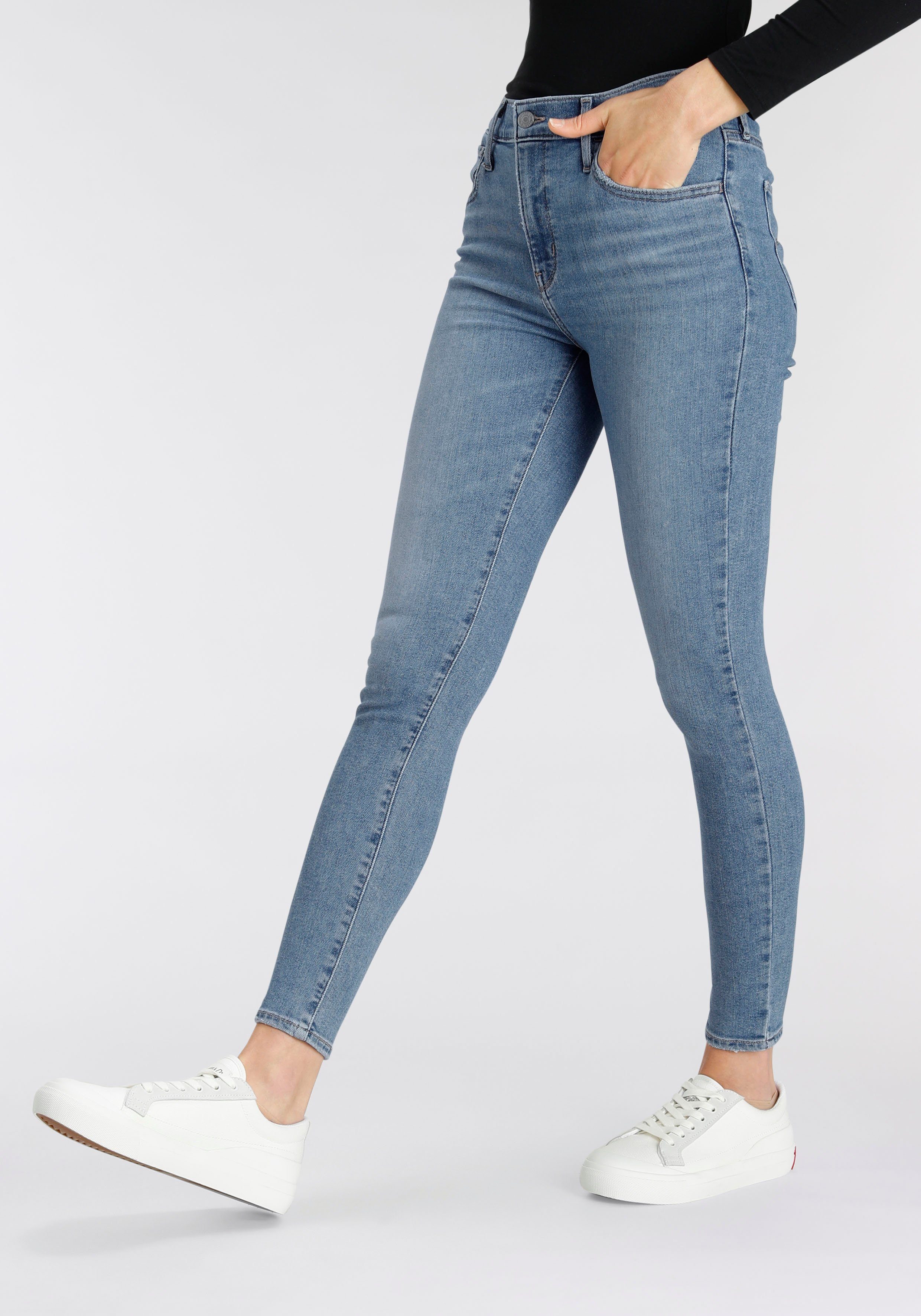 Levi's® Skinny fit jeans 720 High Rise met hoge taille