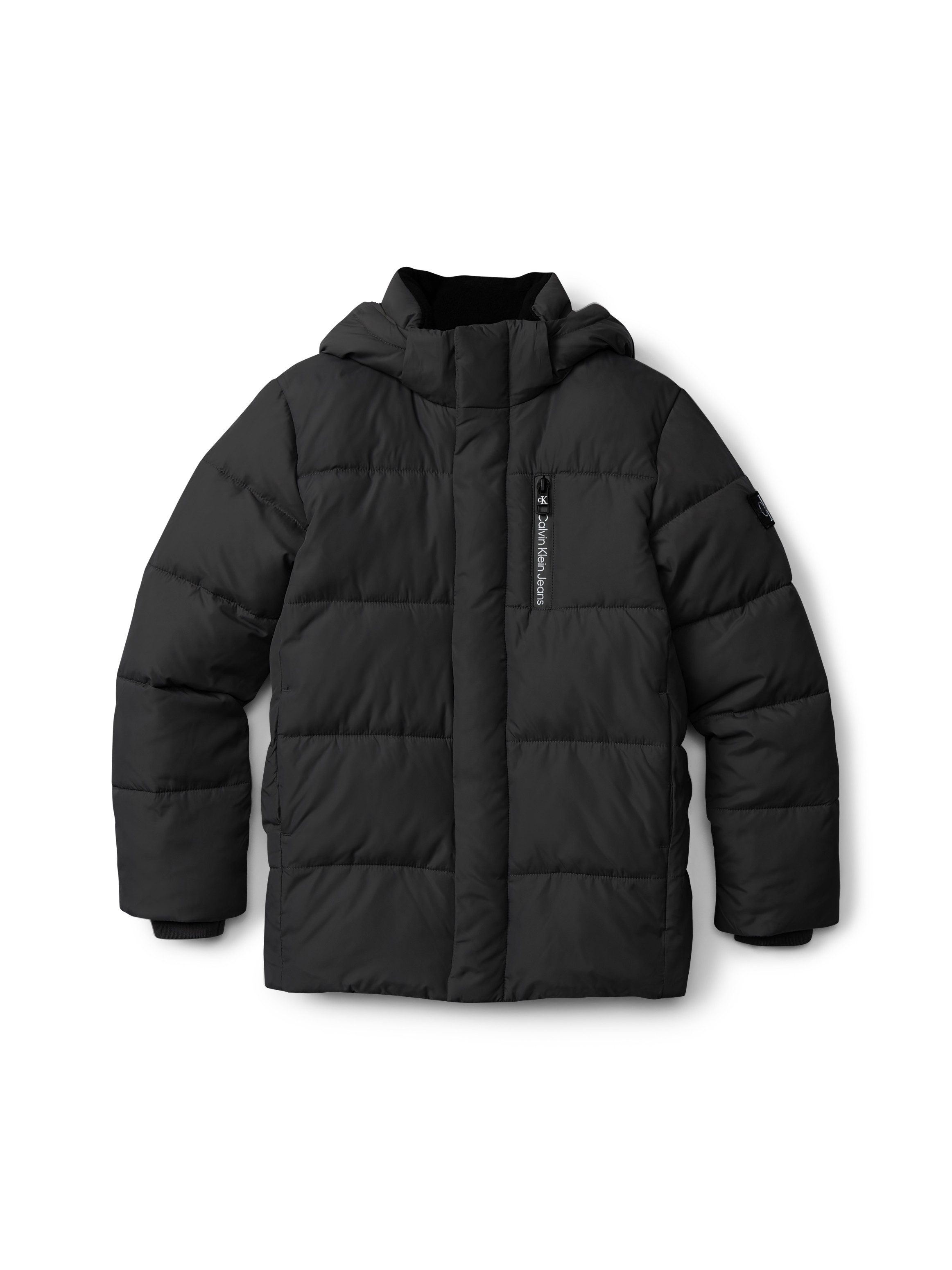 Calvin Klein Winterjack ESSENTIAL PUFFER JACKET voor kinderen tot 16 jaar en calvin klein merklabel