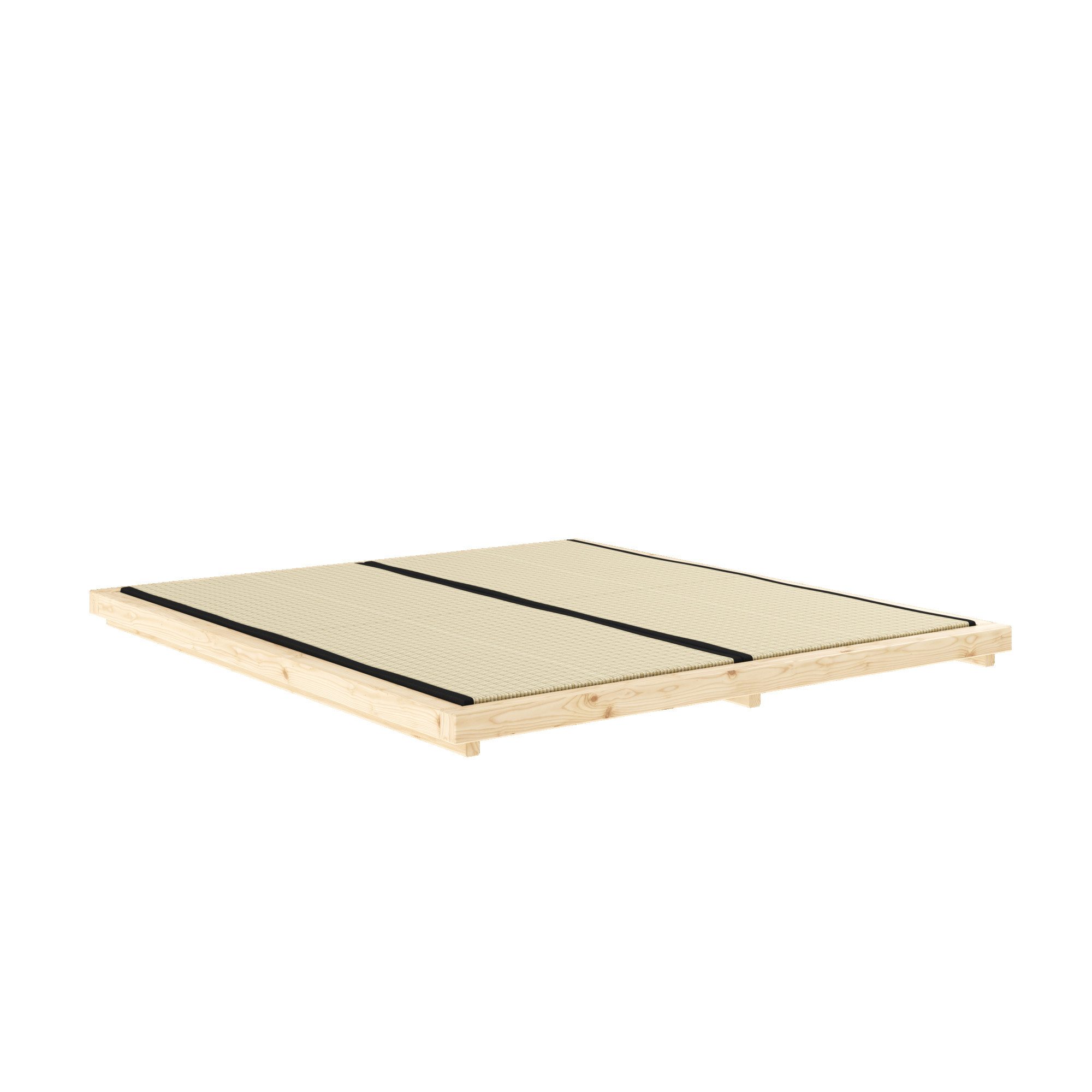 Karup Bedframe DOCK BED, futonbed, massief houten bed, bed zonder matras Bed met lattenbodem, van FSC® gecertificeerd grenen, meerdere maten