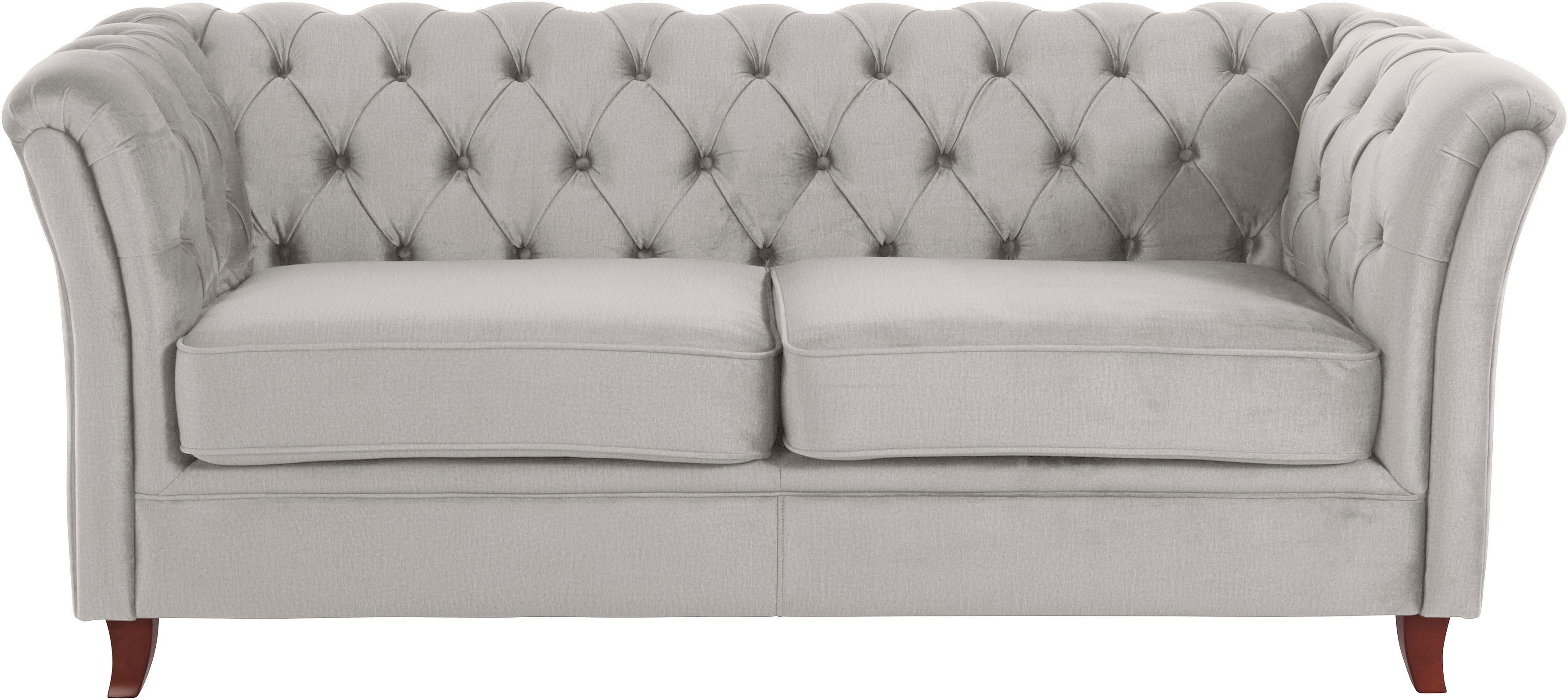 Home affaire Chesterfield-bank Reims met echte chesterfield-capitonnage, uitstekende verwerking