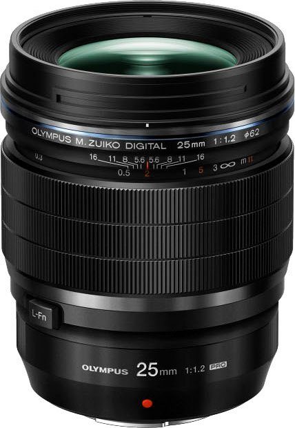 Olympus Objectief met vaste brandpuntsafstand M.ZUIKO DIGITAL ED 25 mm F1.2 PRO geschikt voor...