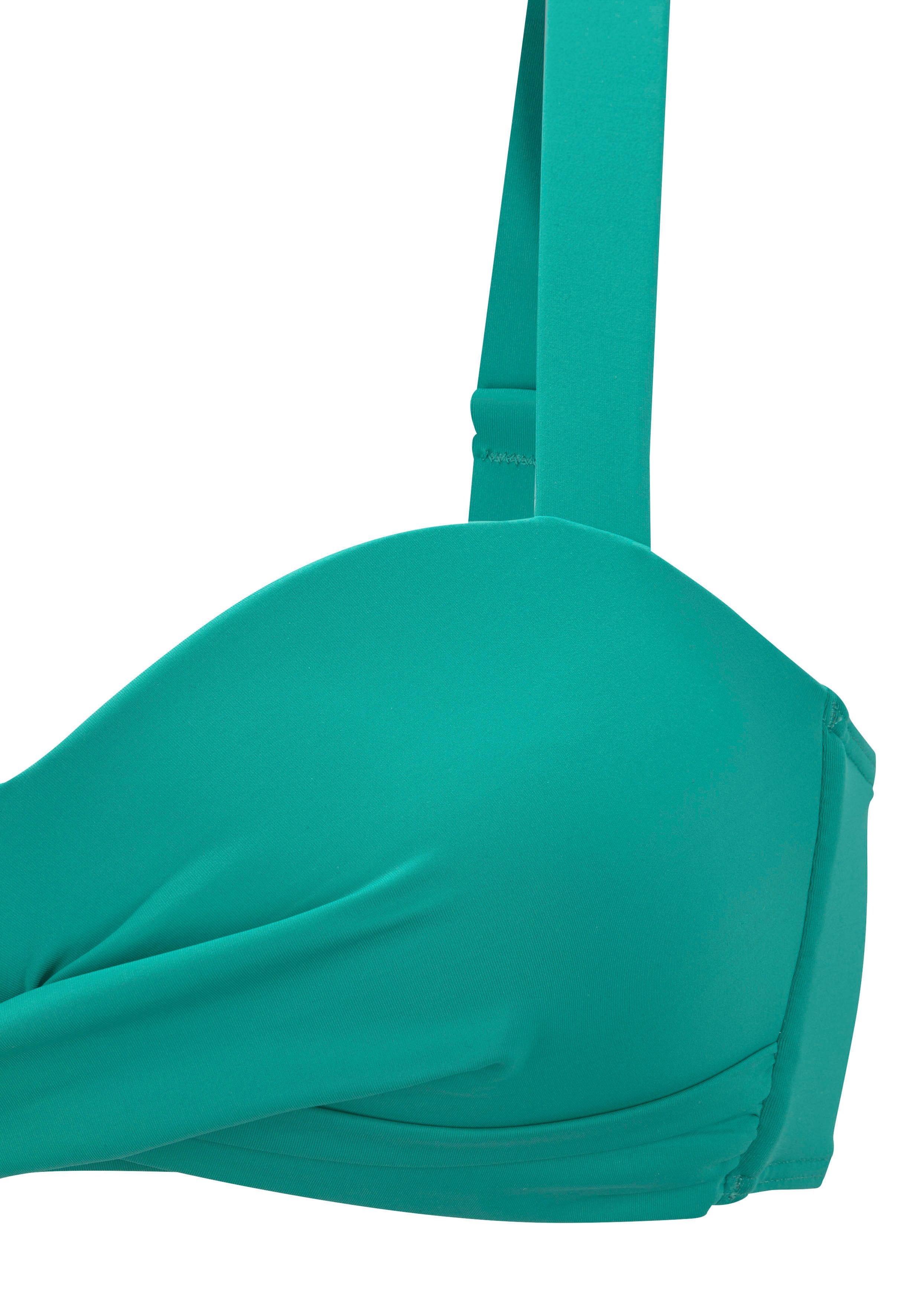 Lascana Bandeau-bikinitop Comfy met comfortabele pasvorm zonder beugel