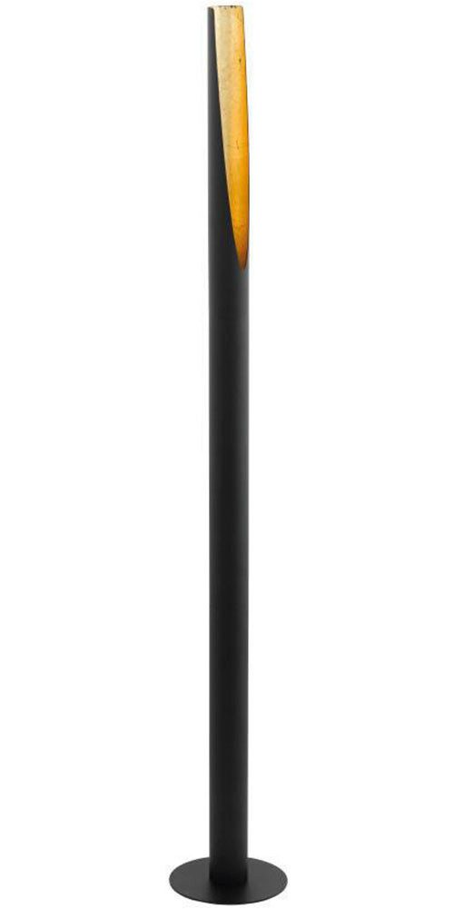 EGLO Staande ledlamp BARBOTTO zwart, goudkleur / ø6 x h137 cm / inclusief 1x gu10 (elk 4,5w) / warmwit