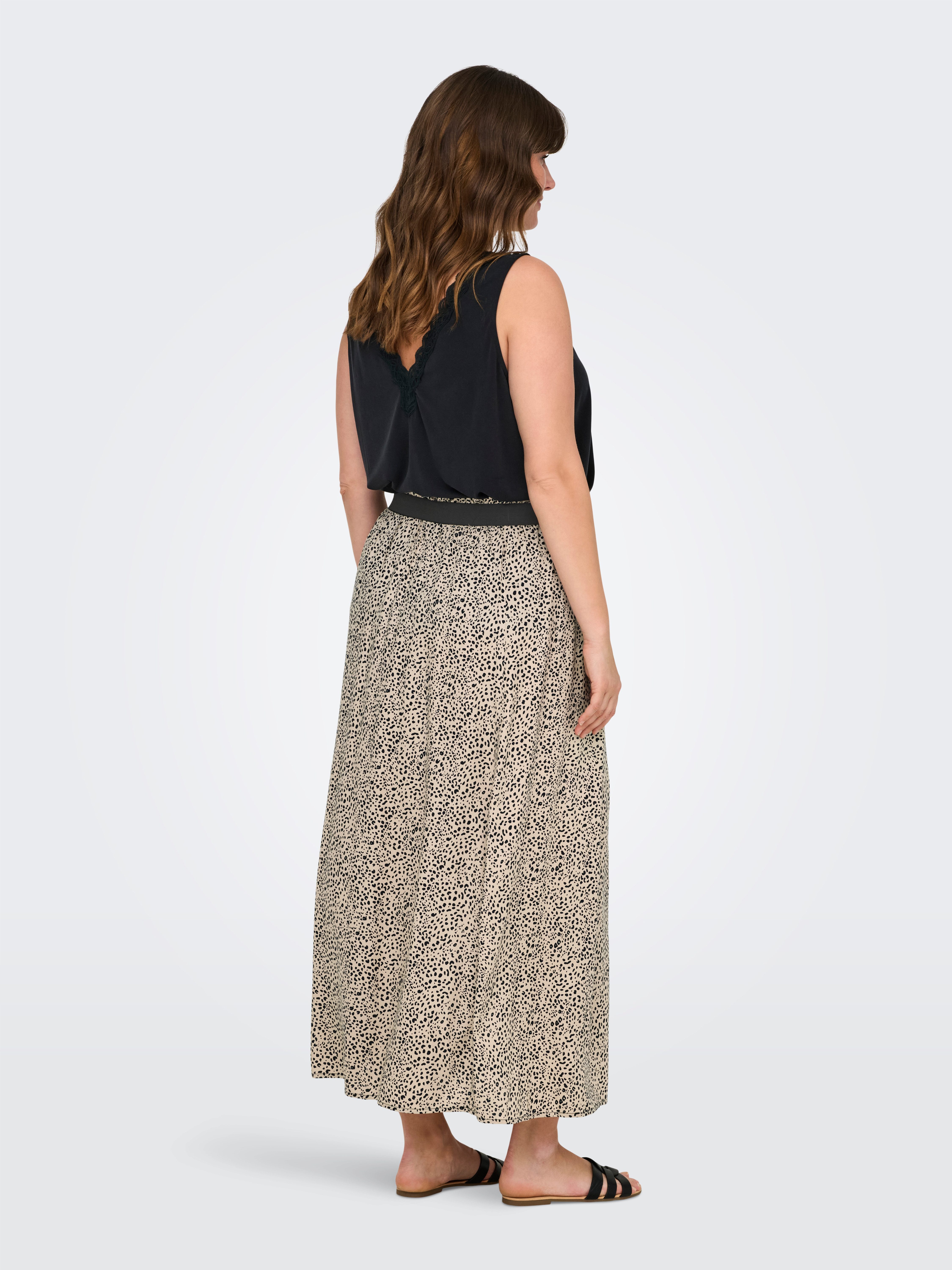 ONLY CARMAKOMA Maxirok CARVENEDIG LIFE LONG SKIRT NOOS