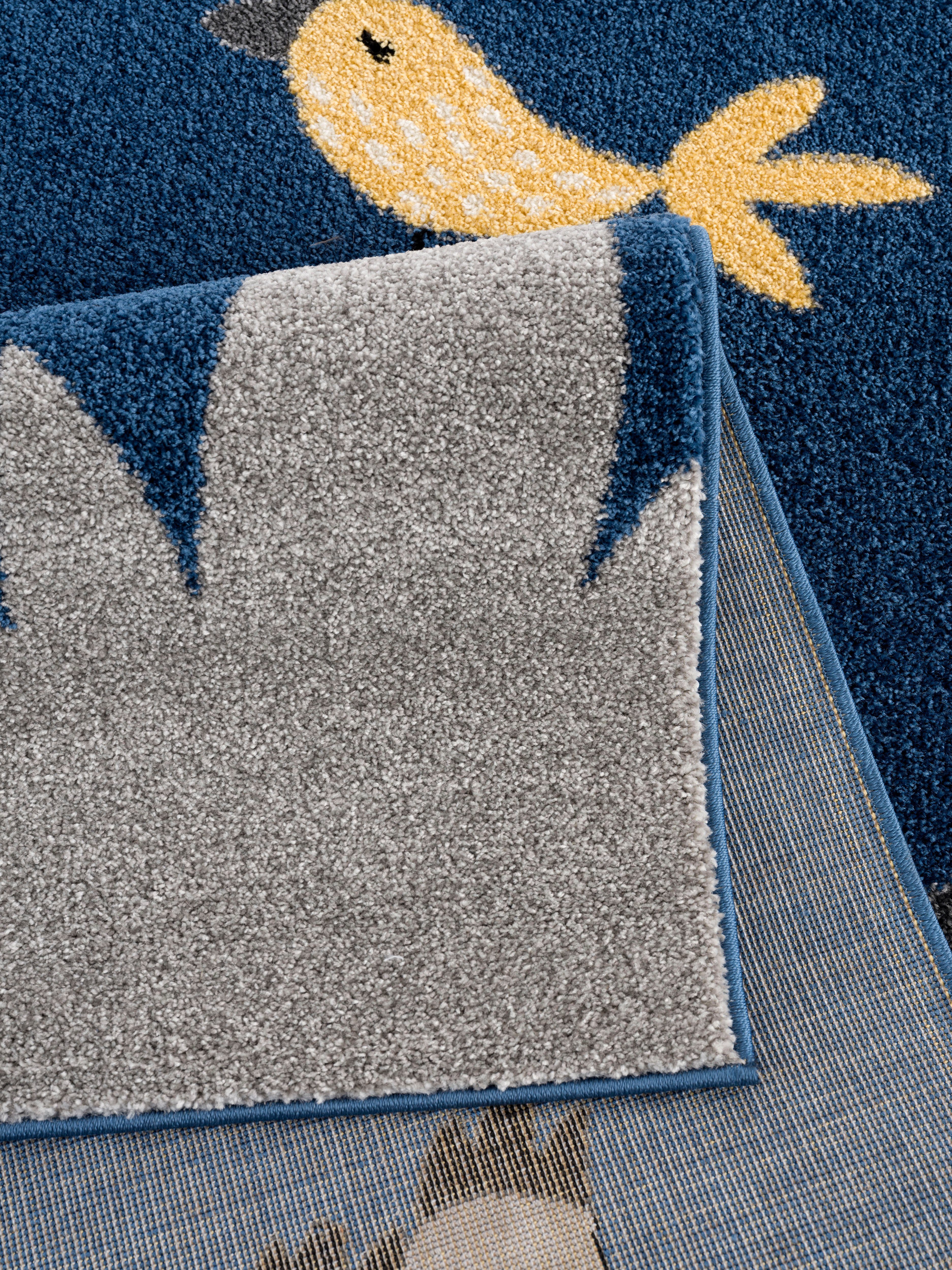 Lüttenhütt Kindervloerkleed Luiaard Korte pool-reversible-vloerkleed, dier, zachte touch