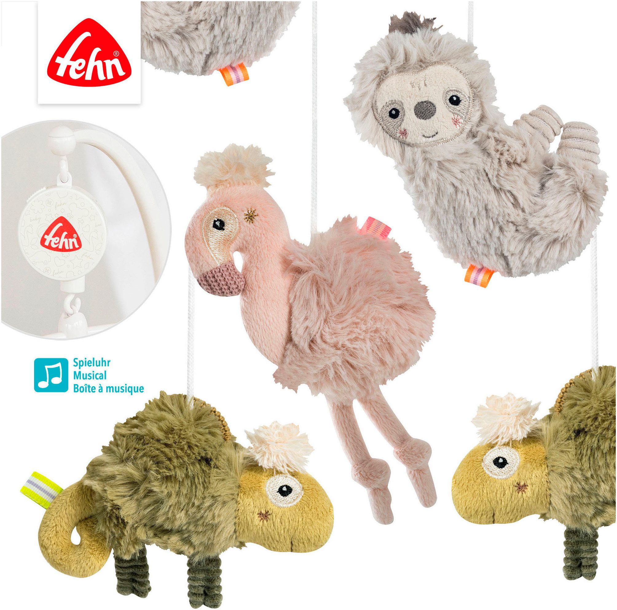 Fehn Mobiel Lazy, Crazy & Pink, Musik-Mobile