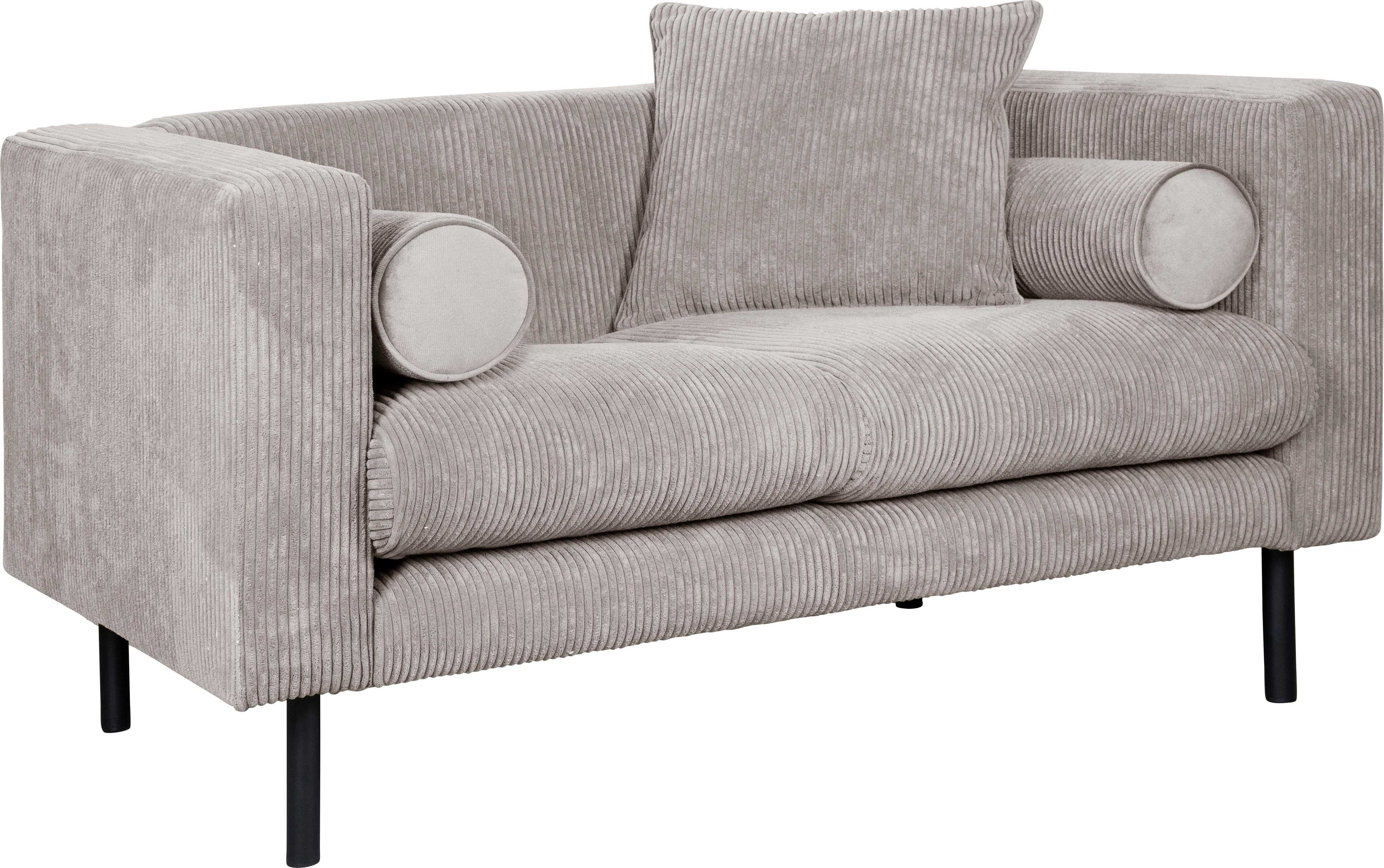 Guido Maria Kretschmer Home&Living 2-zitsbank Lillibeth designbank met golfondersteuning, afmetingen B/D/H: 155/74/83 cm