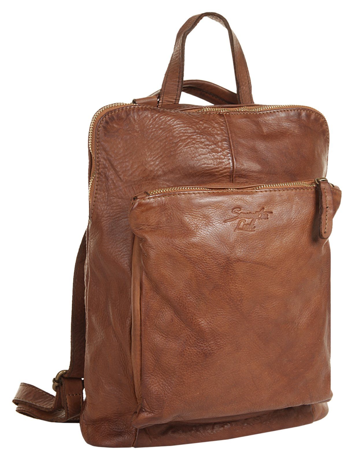 Samantha Look Rugzak echt leer, made in italy