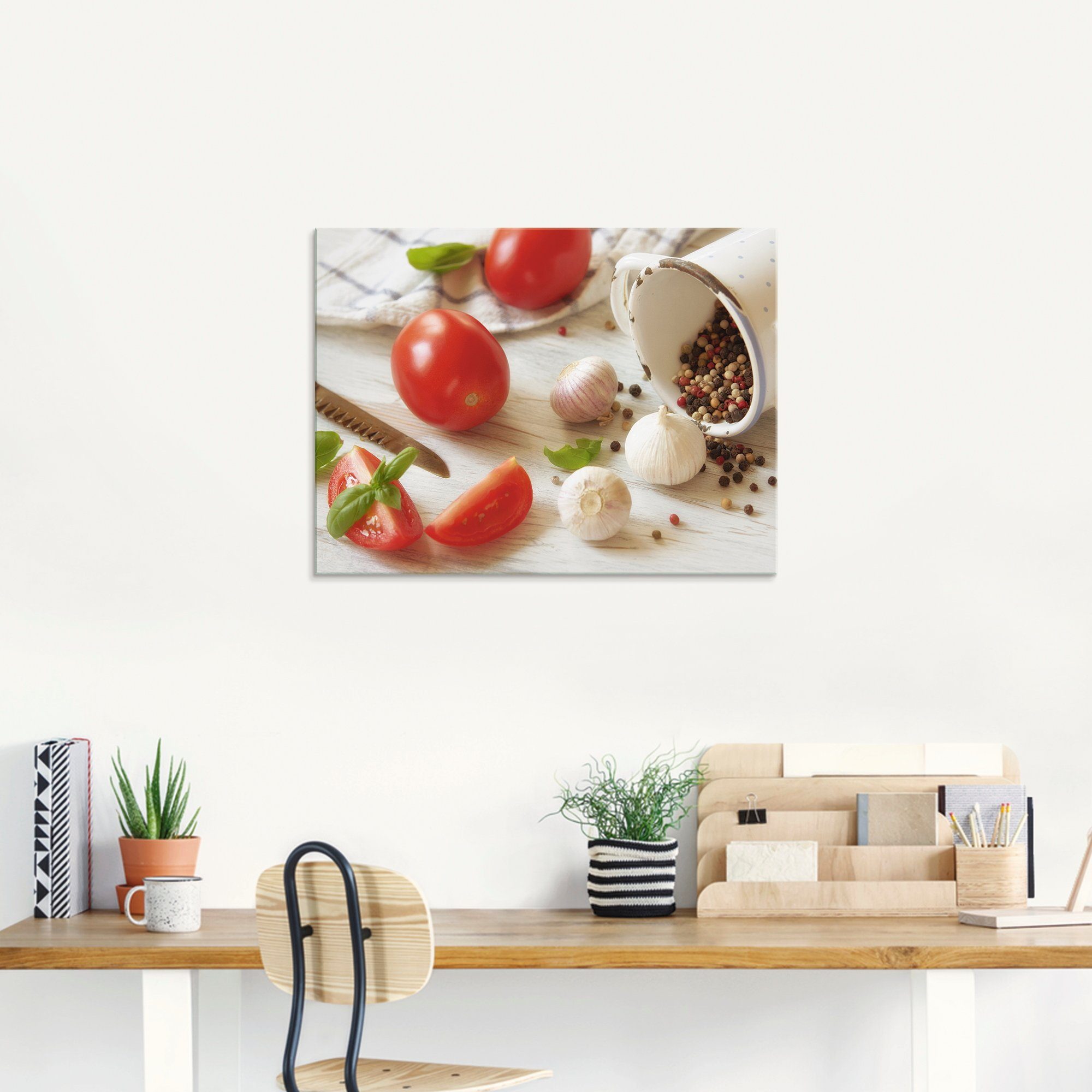 Artland Print op glas Verse keuken in verschillende maten