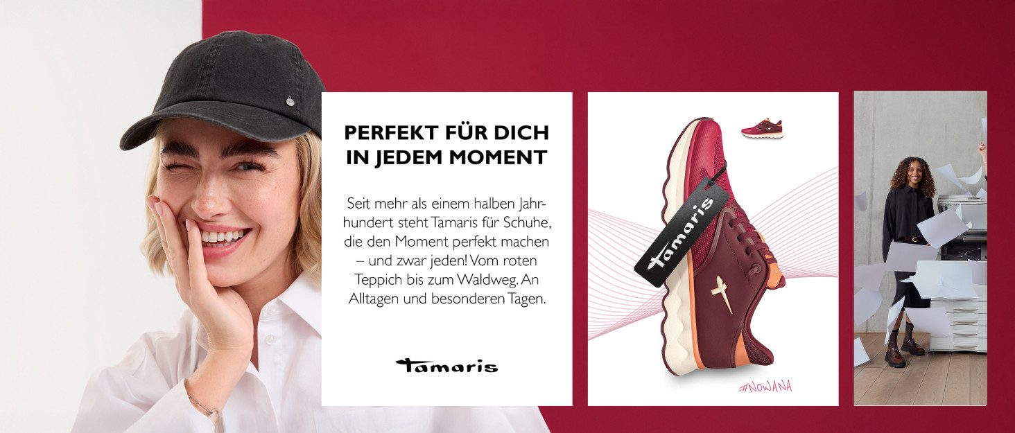 Tamaris Slip-on sneakers Nowana , vrijetijdsschoen, lage schoen, slippers met ortholite-uitrusting
