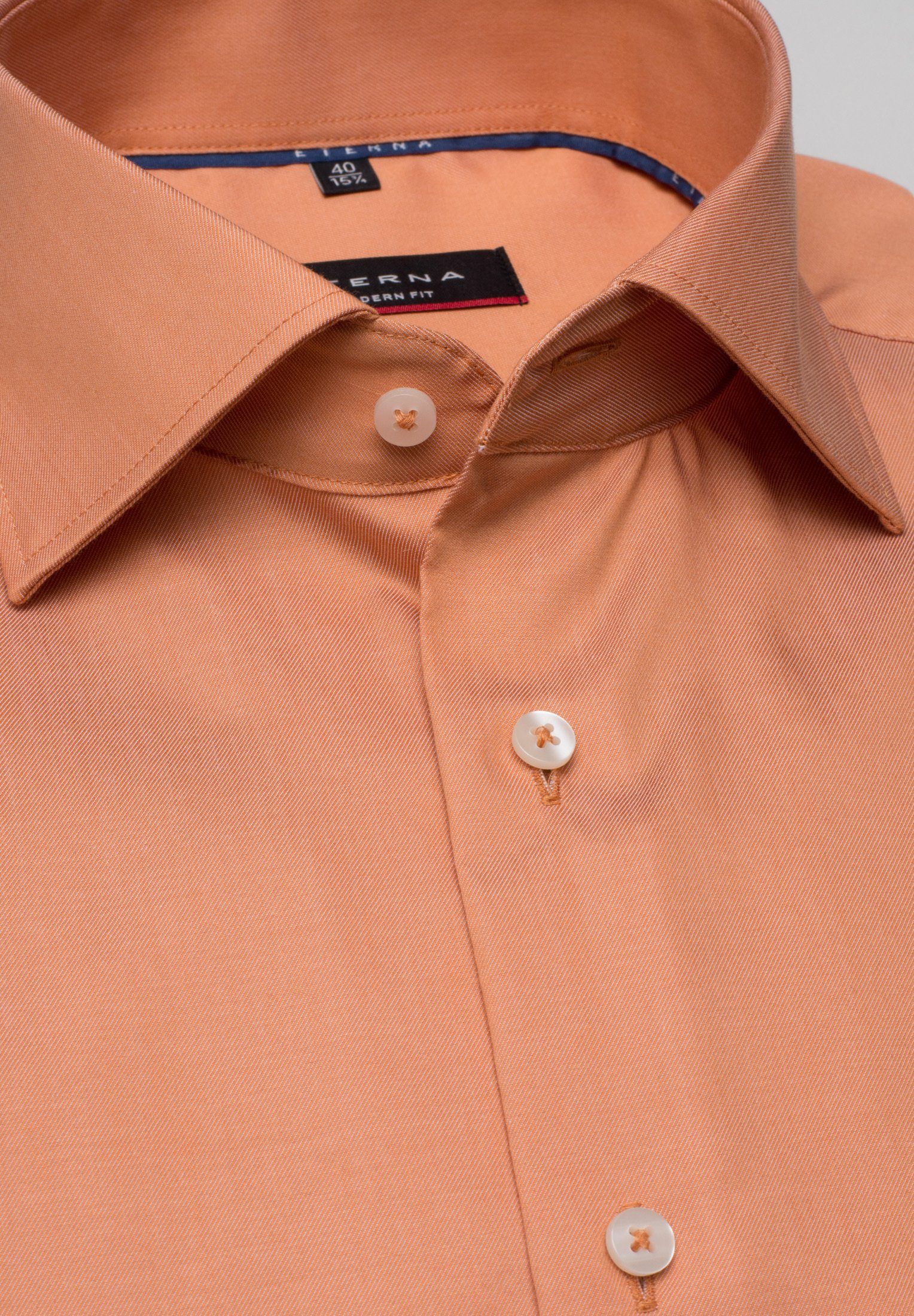 Eterna Overhemd met korte mouwen MODERN FIT NON IRON (strijkvrij)