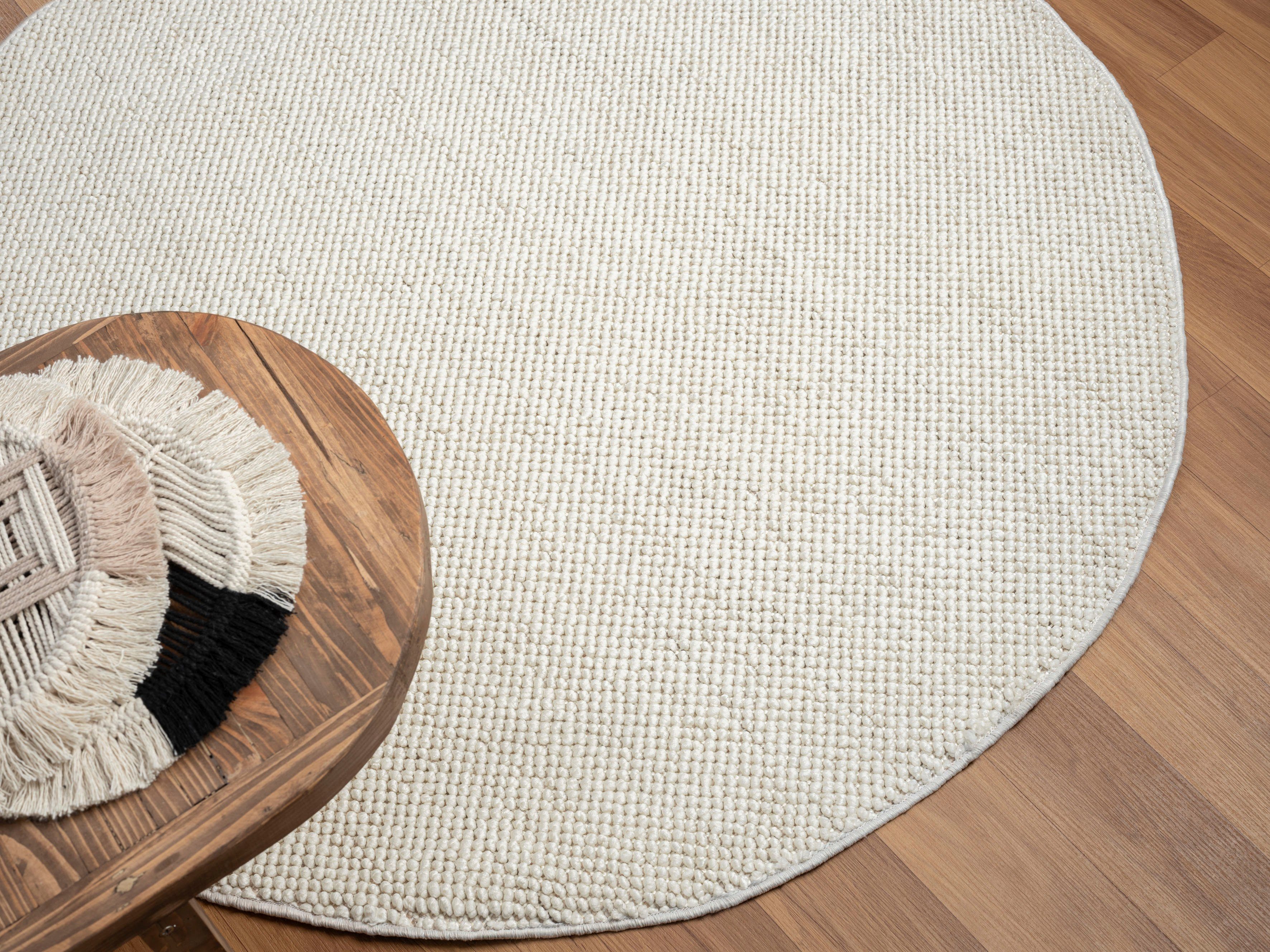 Myflair Möbel & Accessoires Vloerkleed AVA Uni kleuren, gemêleerd, sisal-look, ook verkrijgbaar in rechthoekig