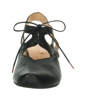 Think! Slingback pumps AIDA dames , pump met vetersluiting, zomerschoen, trechtervormige hak, met fijn patroon