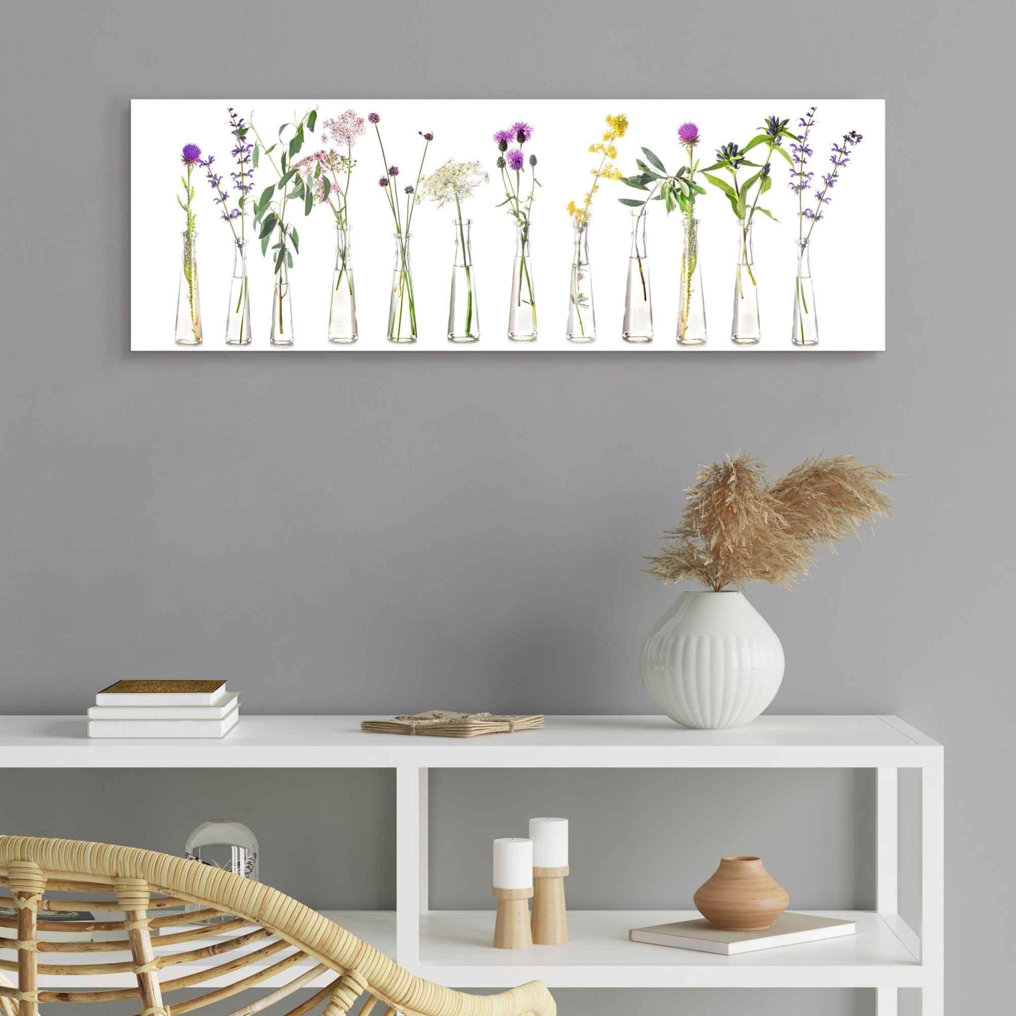 Reinders! Artprint bloemen zomer - ecru - groen