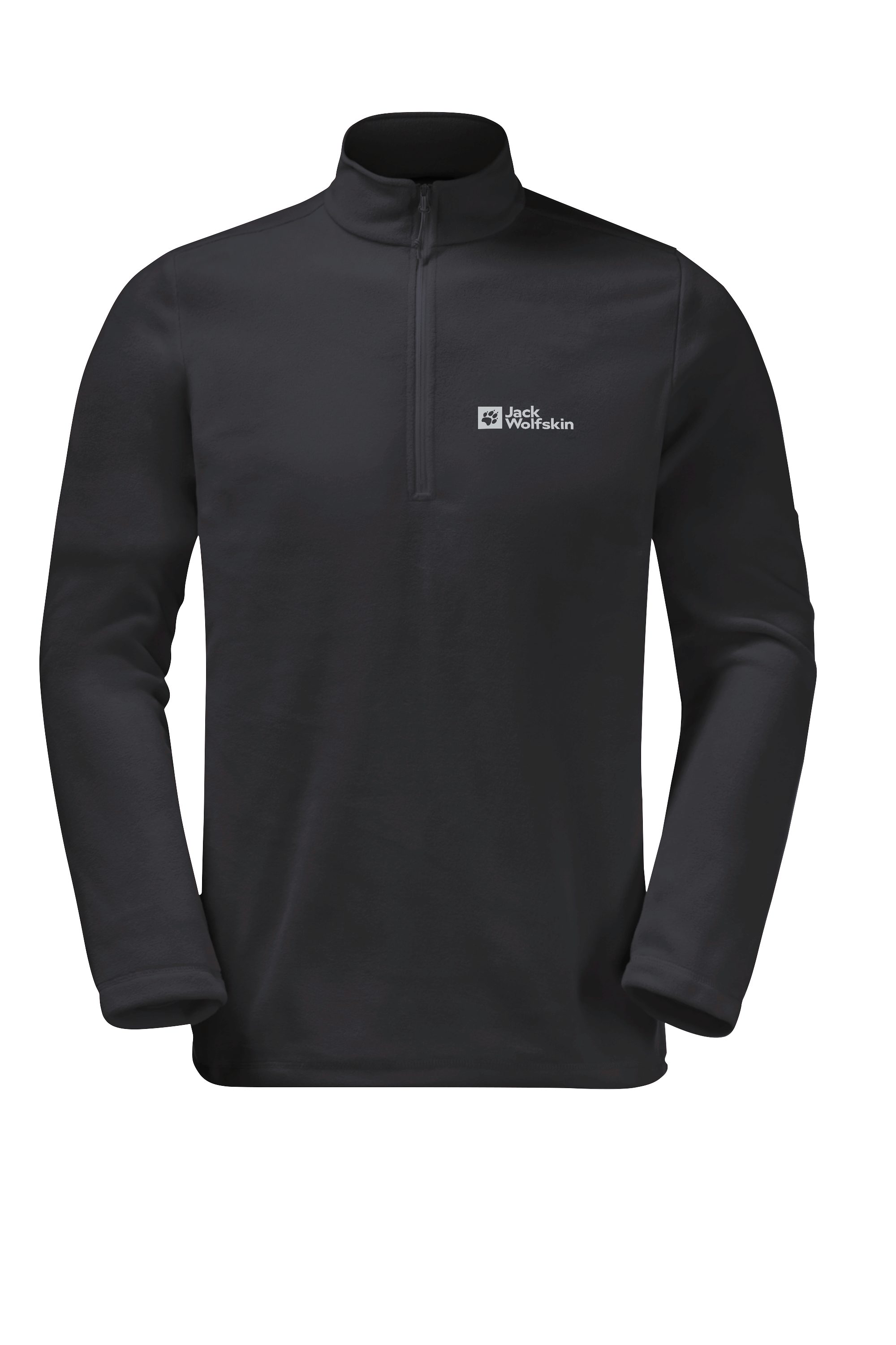 Jack Wolfskin Fleecetrui TAUNUS HZ M van gerecycled polyester, ademend