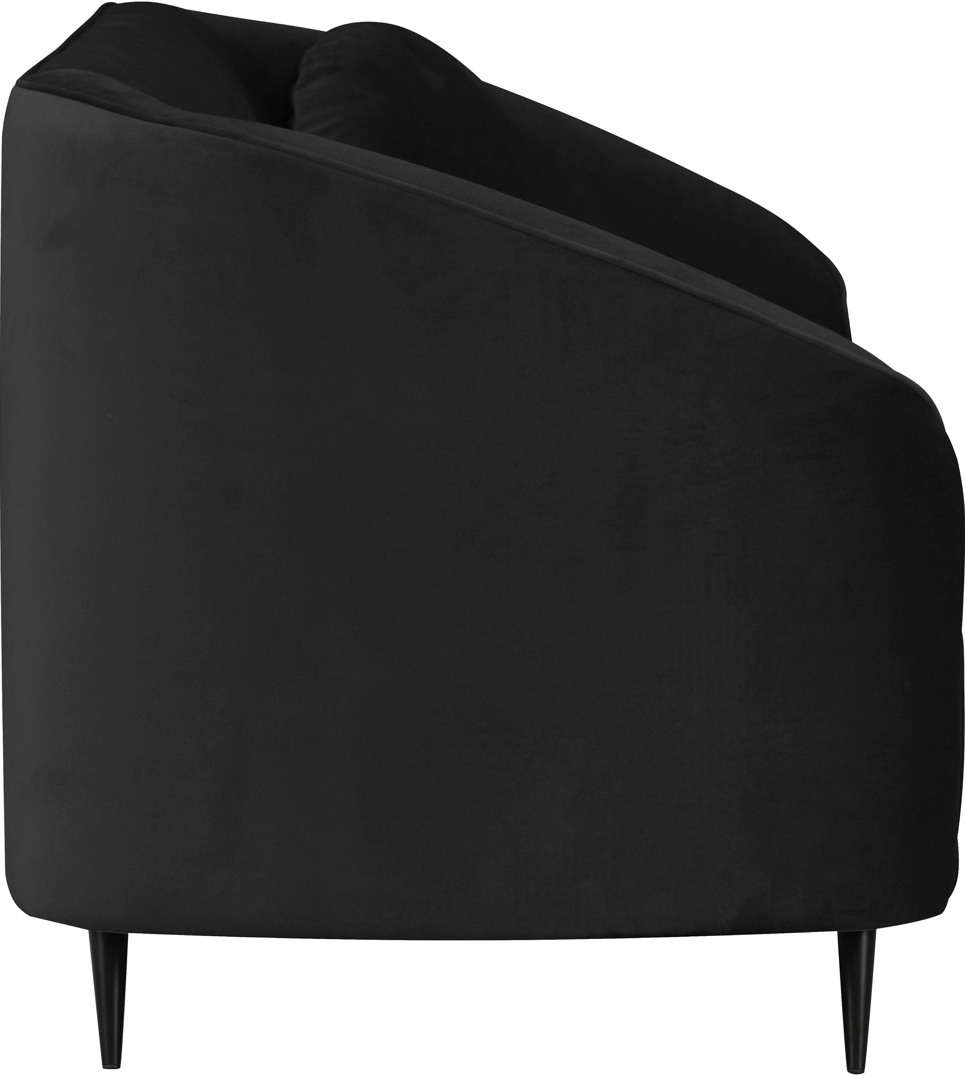 Leonique Fauteuil Ashly in 3 overtrekvarianten, bouclé, fluwelige look en zachte structuurstof.