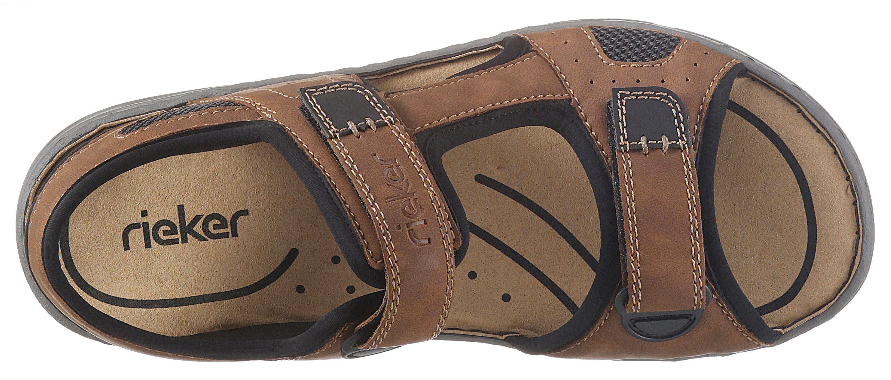 Rieker Sandalen zomerschoen, klittenbandschoen, outdoorschoen, in trekkinglook