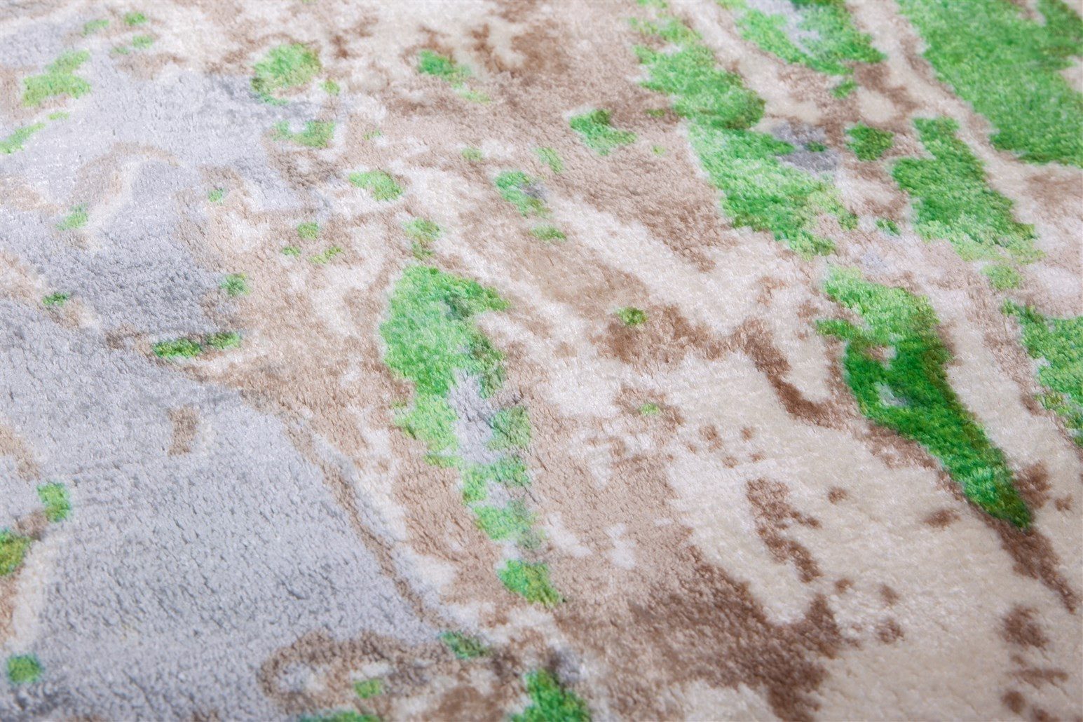 aRTE ESPINA Vloerkleed Ocean 500 Aangenaam pluizige grip, handgemaakte unieke stukken, onderhoudsvriendelijk