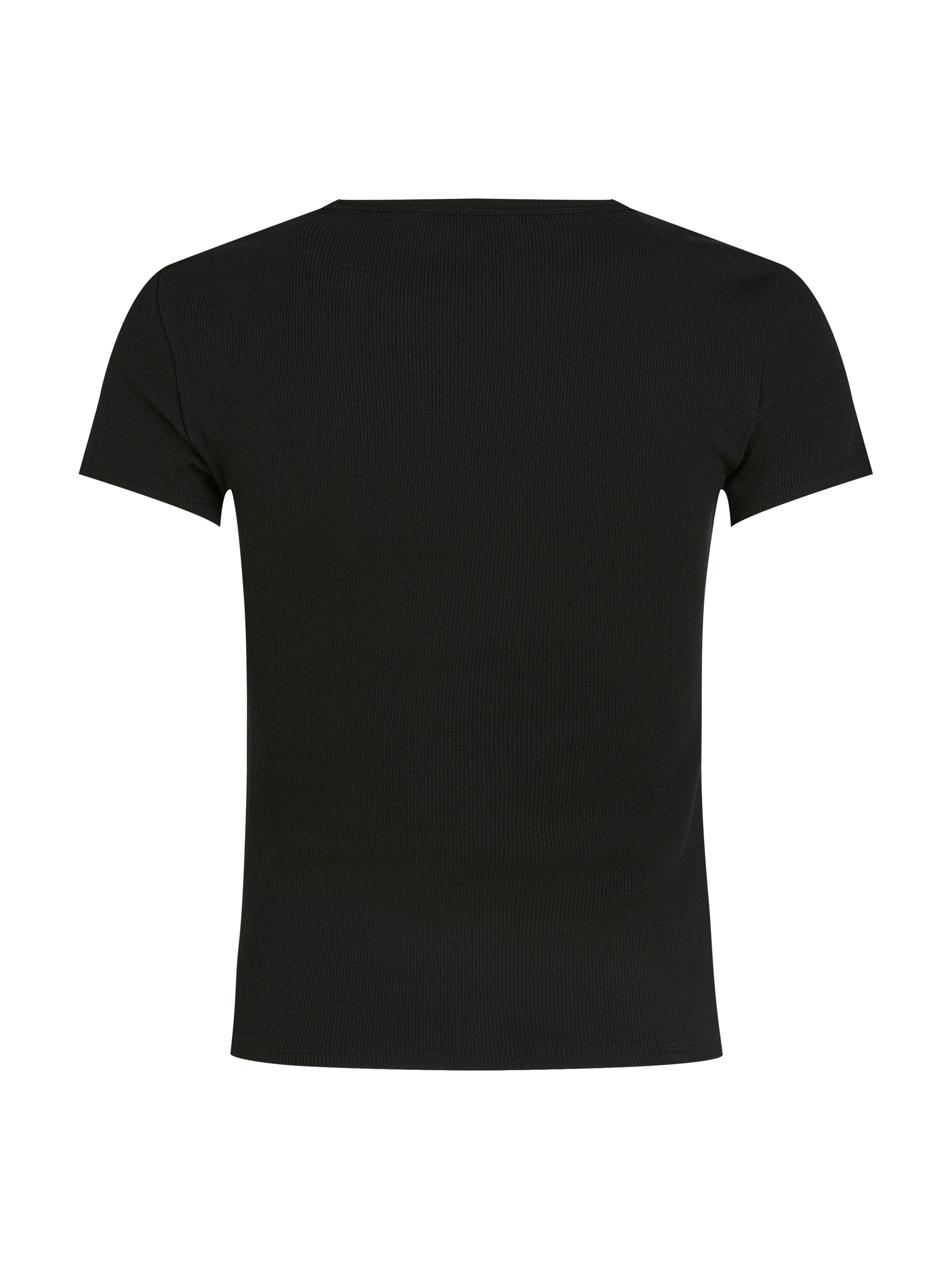 TOMMY JEANS Shirt met korte mouwen TJW 2PACK SLIM ESSENTIAL RIB SS (Set van 2)