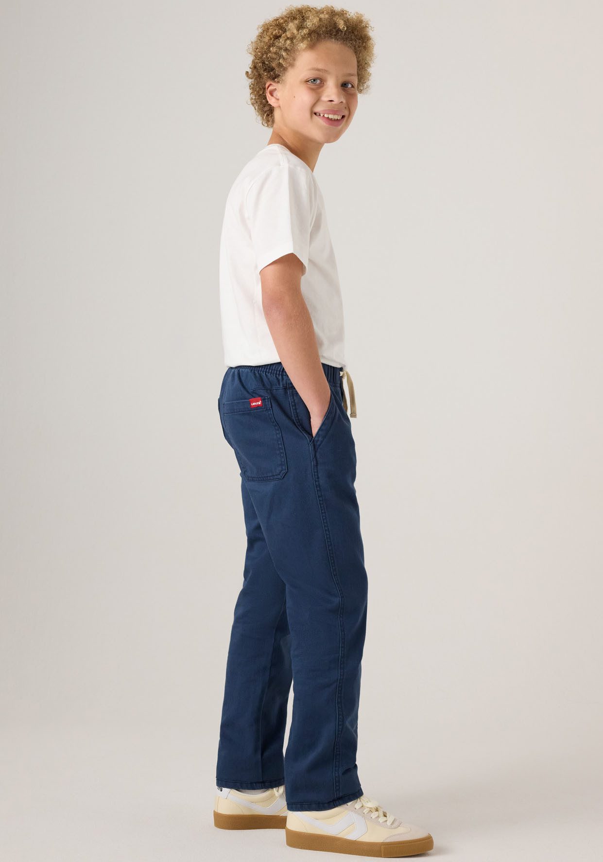 Levi's Kidswear Comfortjeans met trekband voor jongens