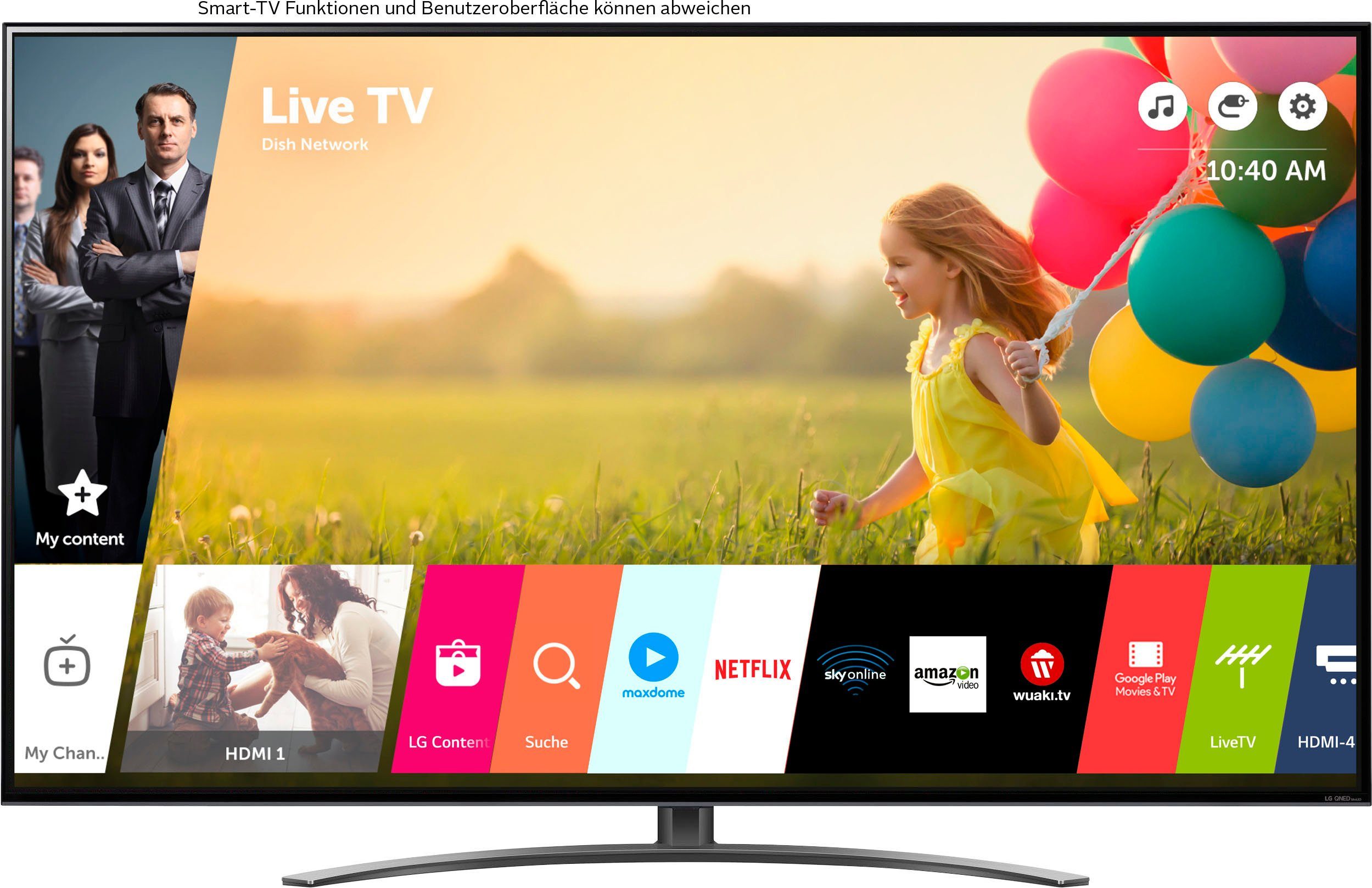 LG QNED-tv 86QNED869QA, 218,4 cm / 86", 4K Ultra HD, Smart TV
