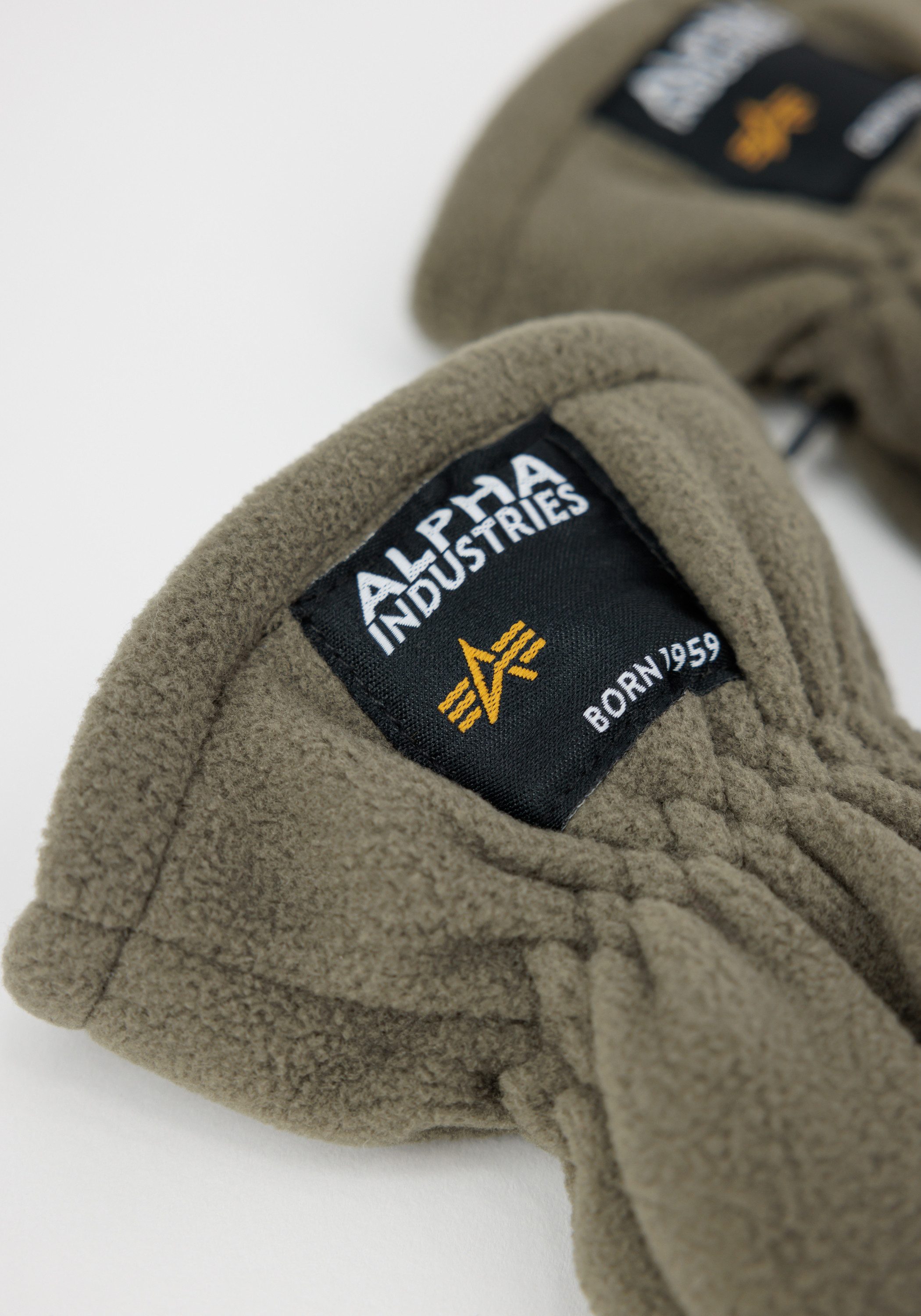 Alpha Industries Multisporthandschoenen Alpha Industries Accessoires - Gloves Label Fleece Gloves