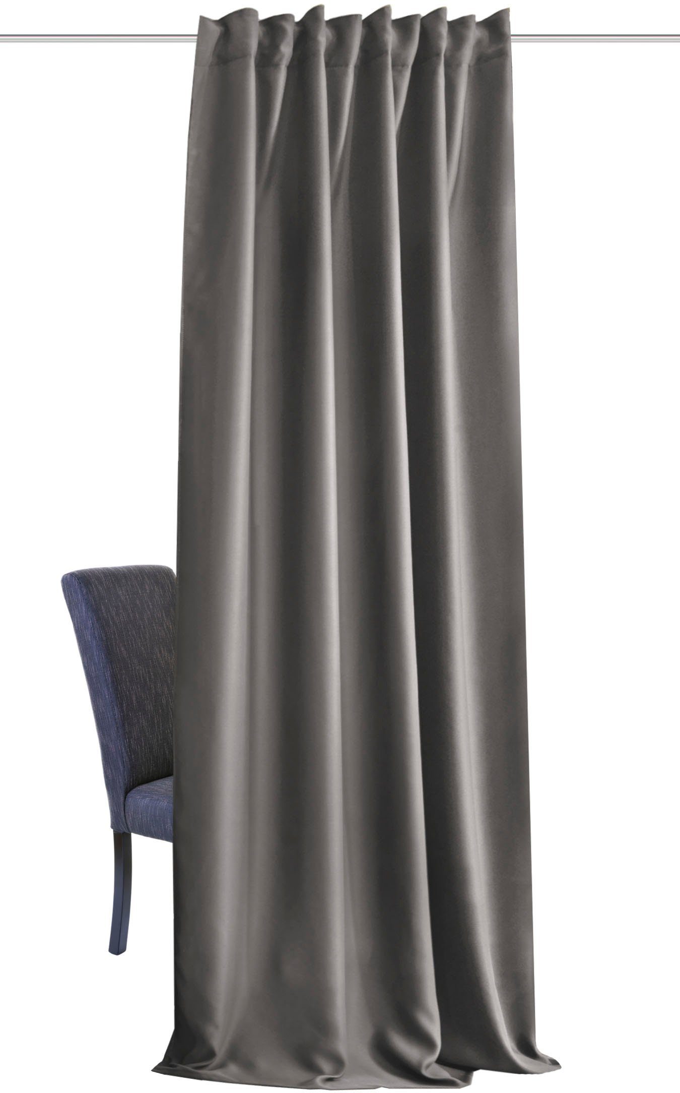 Home Basics Gordijn ACUSTICO Thermo, verduisterend, akoestisch fleece (1 stuk)