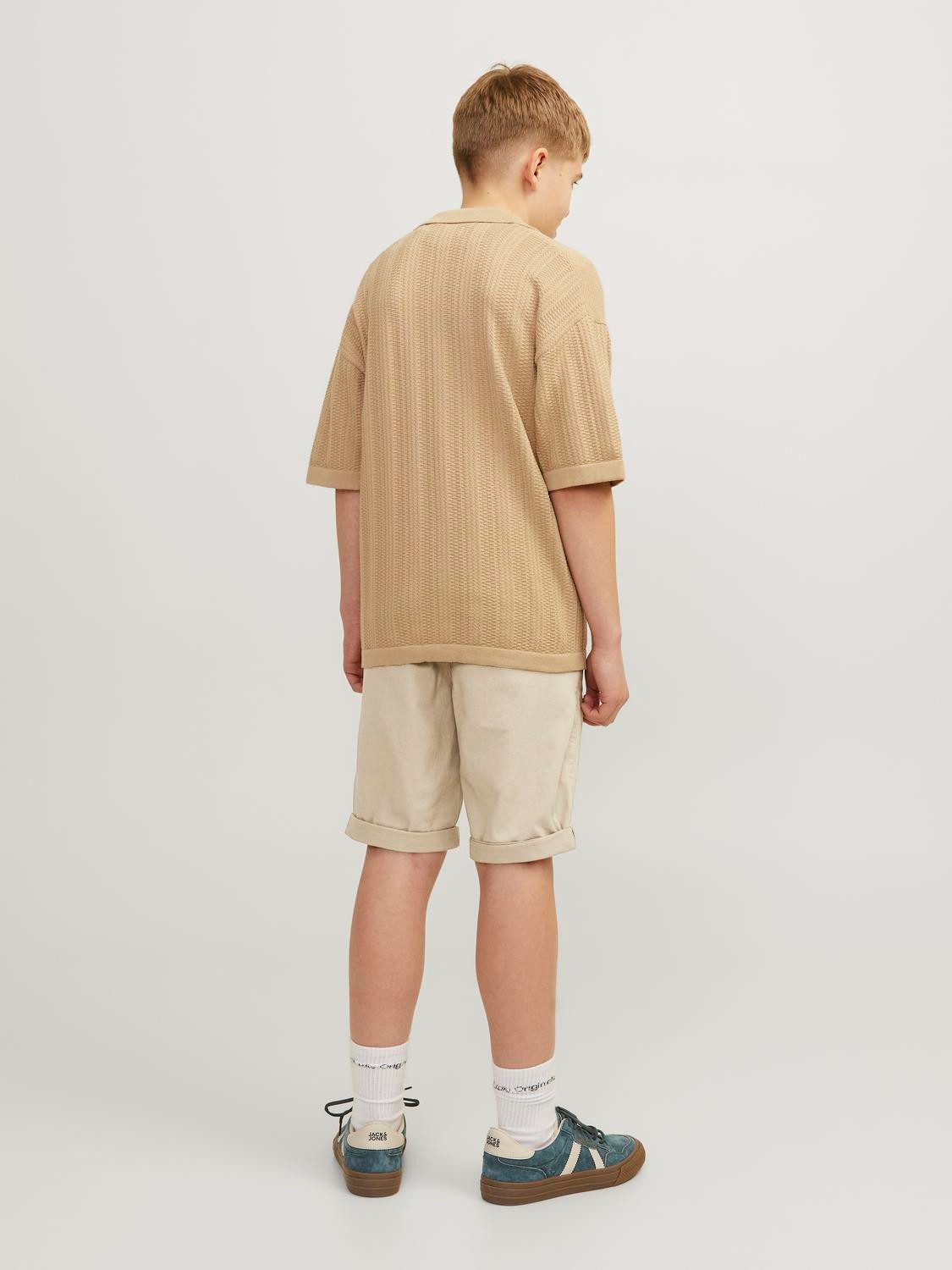 Jack & Jones Junior Chino-short JPSTDAVID JJCHINO SHORTS AKM SN JNR