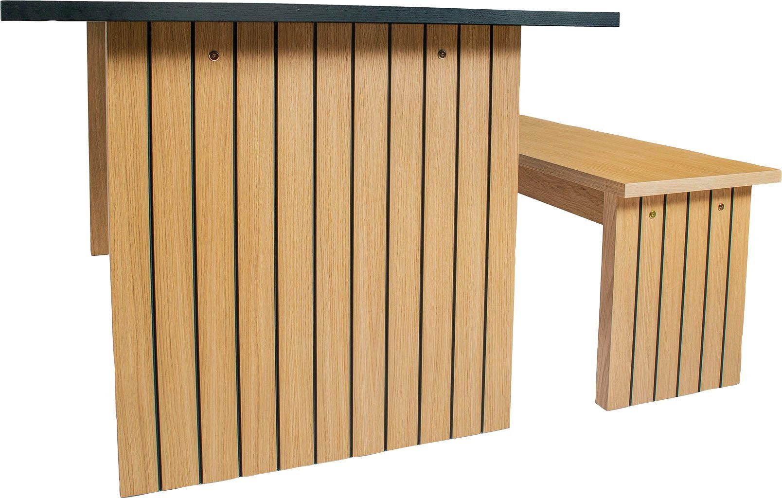 Woodman Eettafel Stripe Houtfineer van eiken