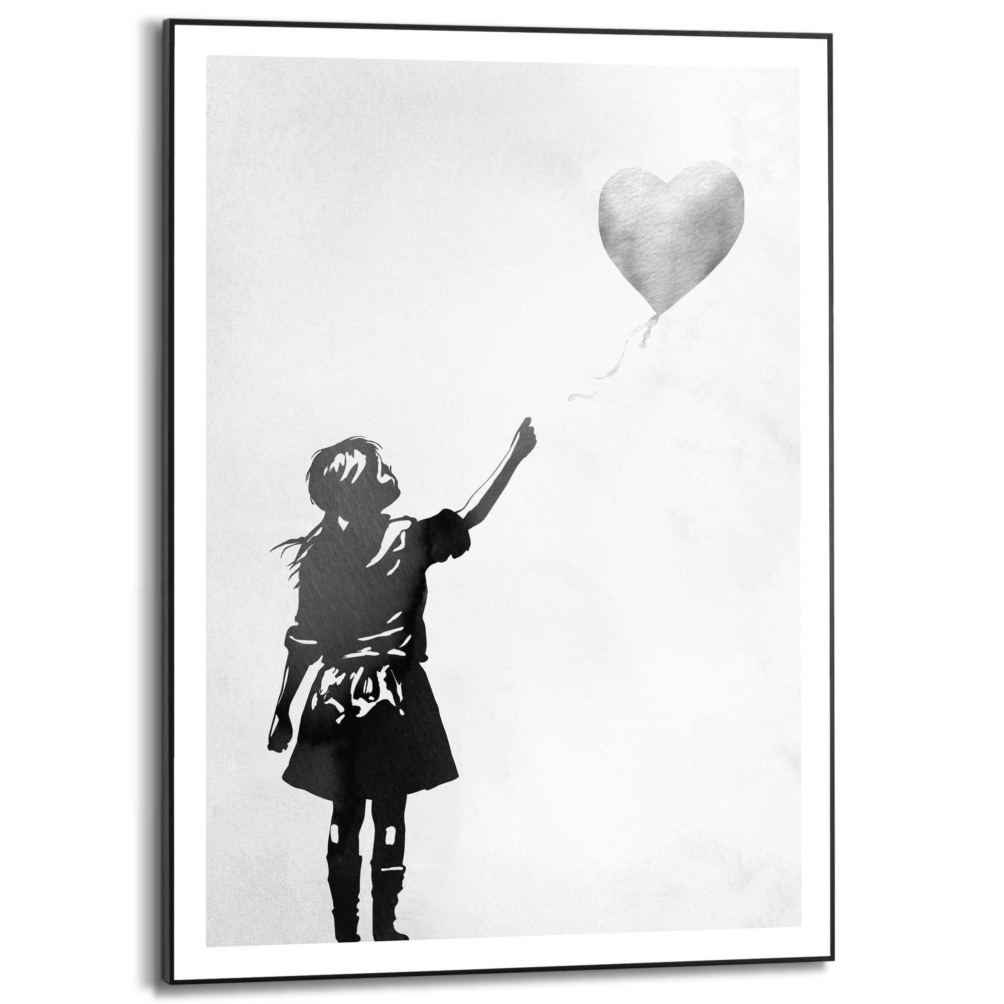 Reinders! Artprint met lijst Balloon girl
