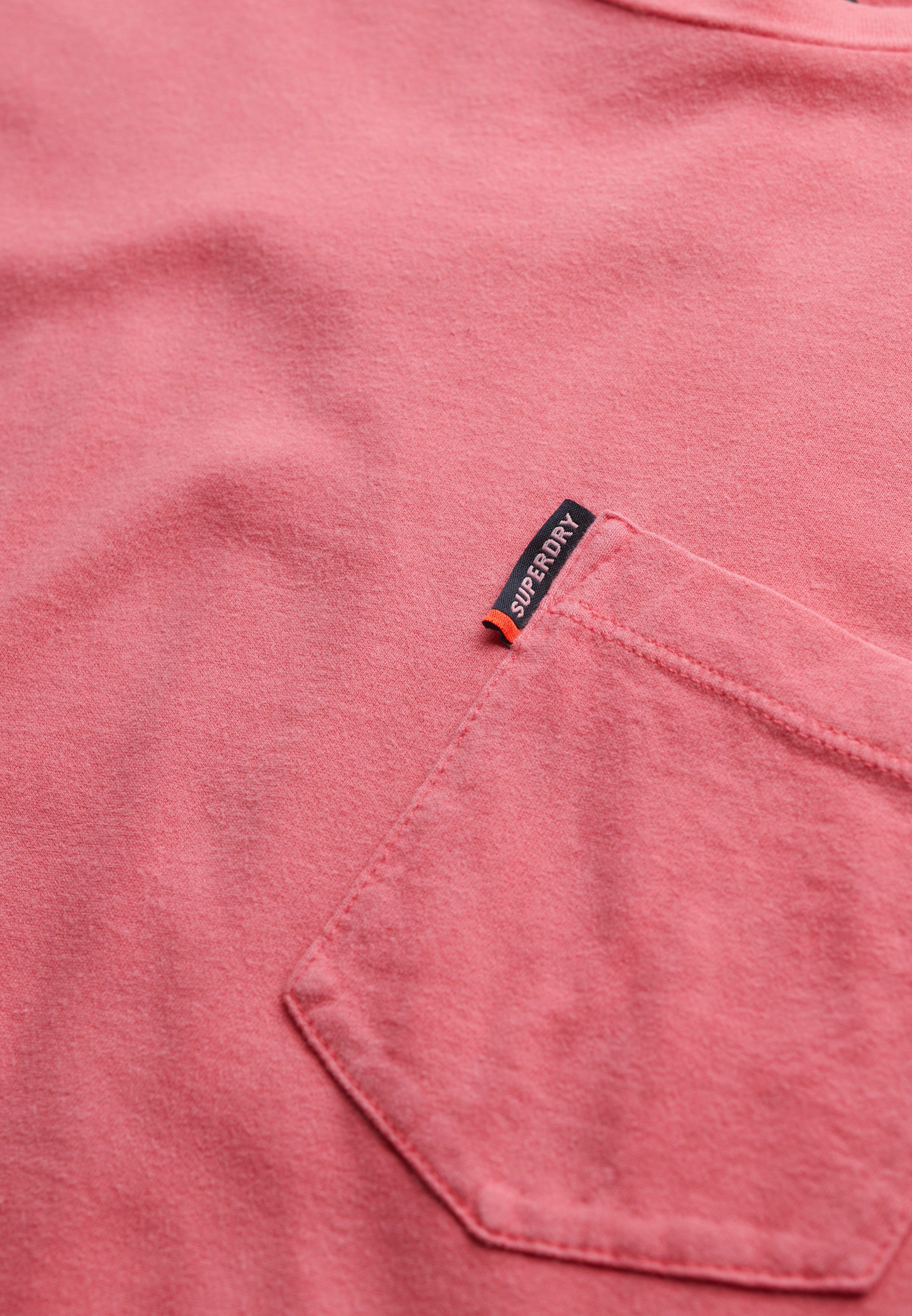 Superdry Shirt met ronde hals CLASSIC ESSENTIAL POCKET TEE