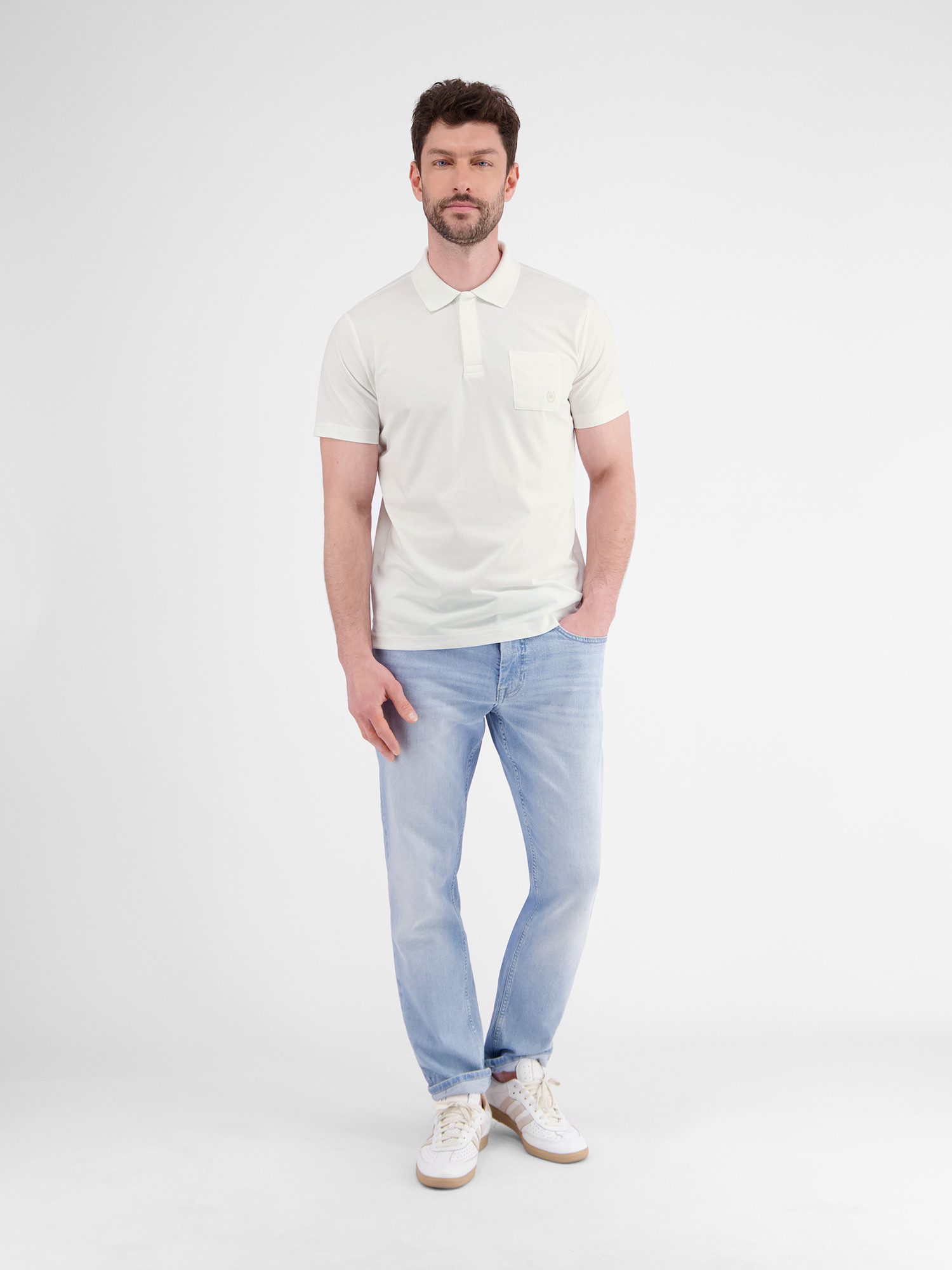 Lerros Poloshirt LERROS performance poloshirt met COOL & DRY functie
