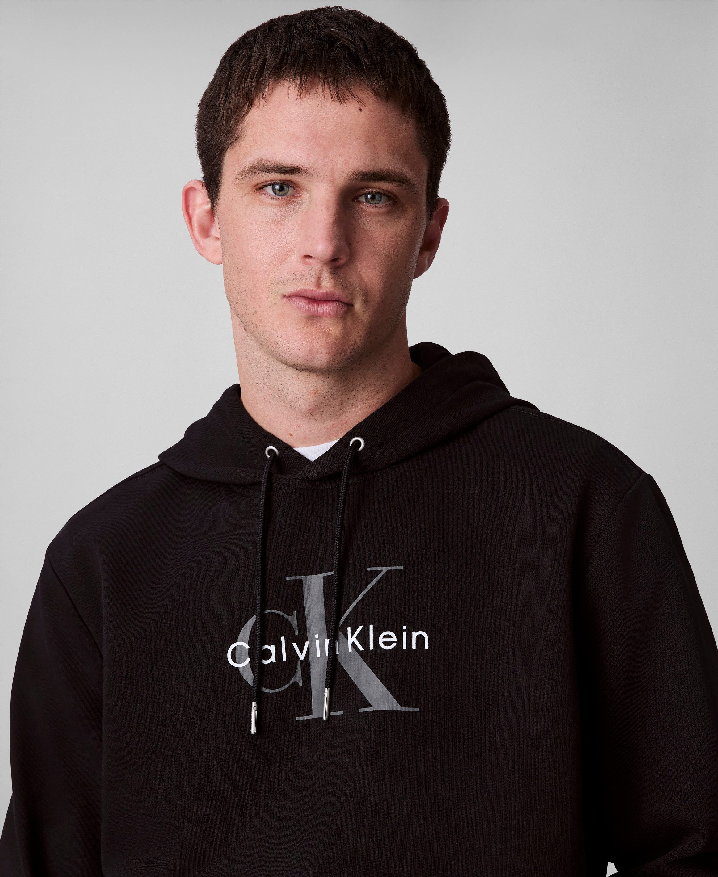 Calvin Klein Hoodie 400GSM TERRY MONOLOGO HOODIE