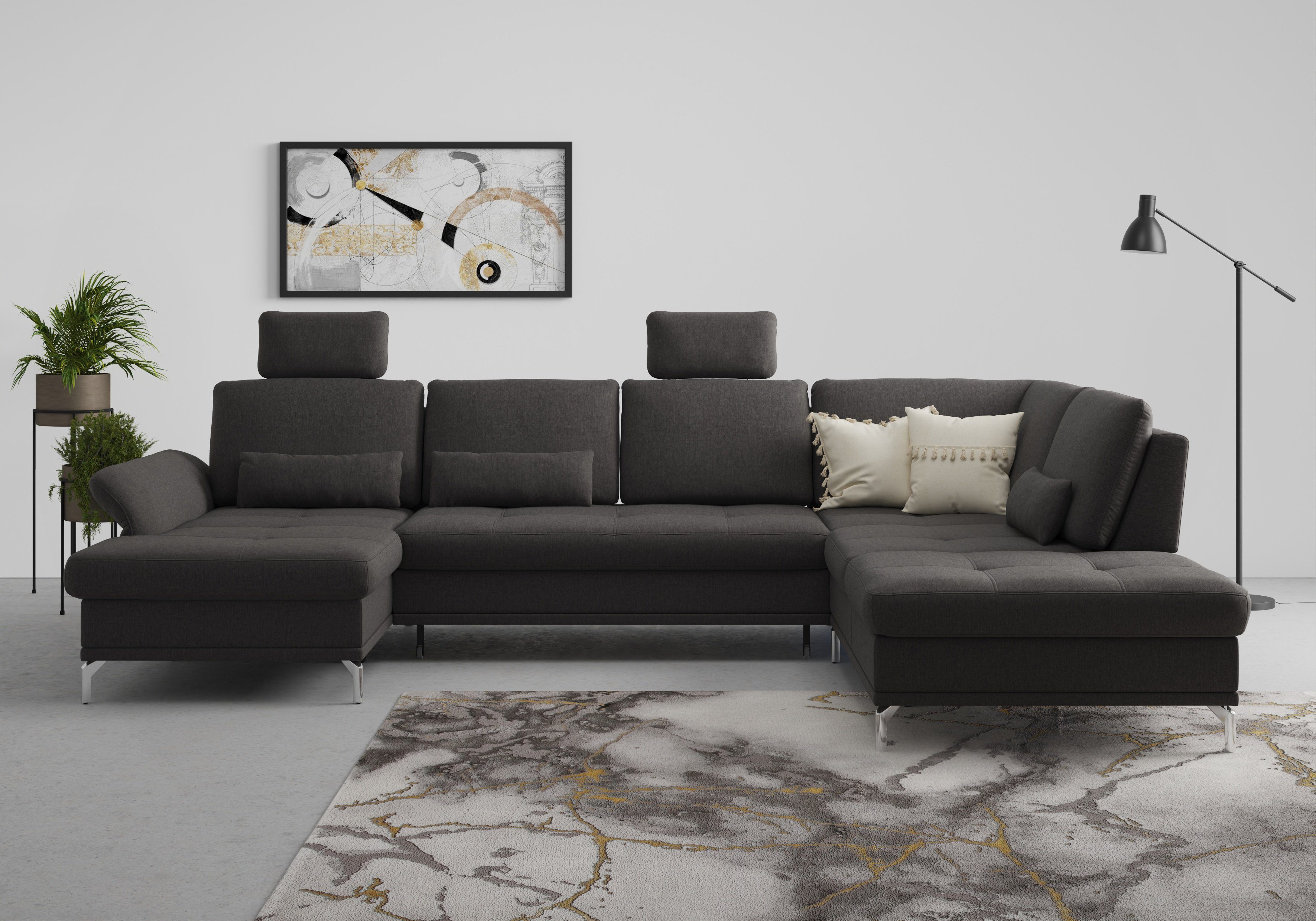 INOSIGN Hoofdsteun Palm Beach ook in de bekleding easy clean - eenvoudig met water te reinigen