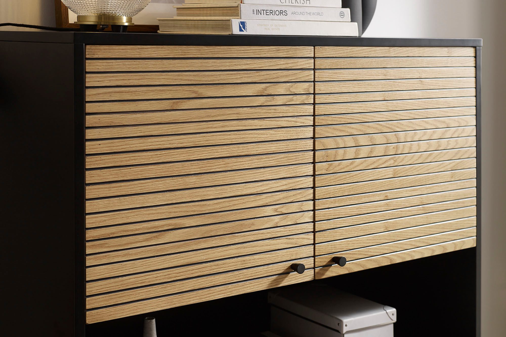 SalesFever Highboard Opbergkast in Scandi-design, breedte 100 cm