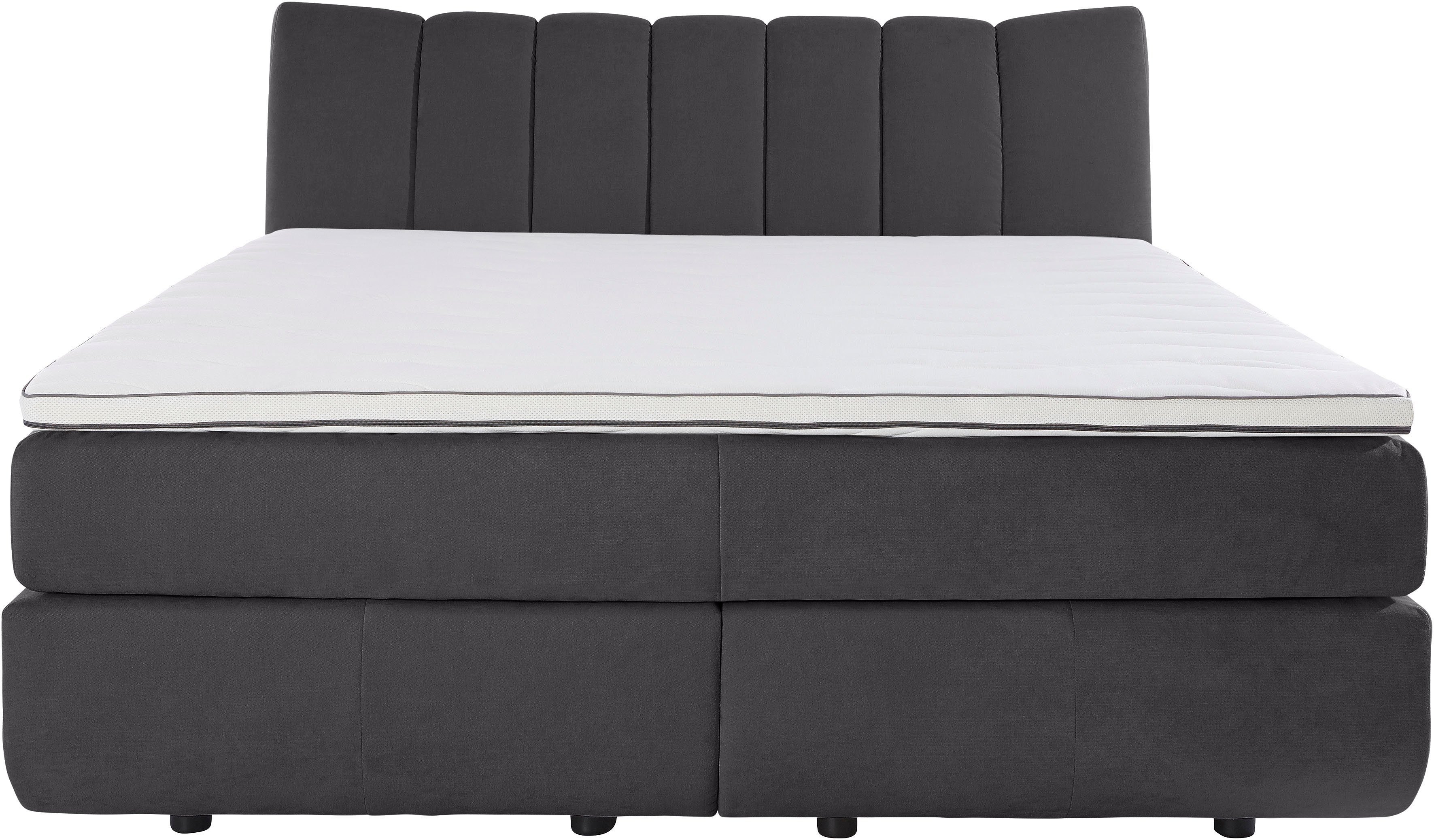 Leonique Boxspring Océane Los van de vloer- werkt vrijzwevend, verschillende hardheden (ook H4)