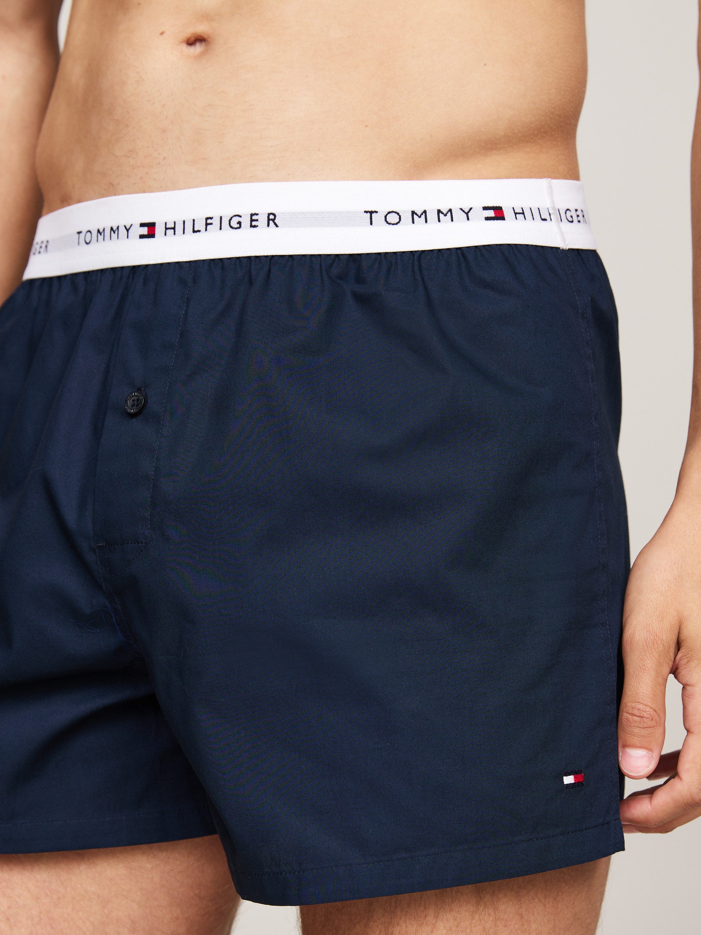 Tommy Hilfiger Underwear Geweven boxershort 2P WOVEN BOXER (set, 2 stuks, 2 stuks)