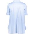 imperial klassieke blouse imp-c ed4bbe klokkend model met boogzoom blauw