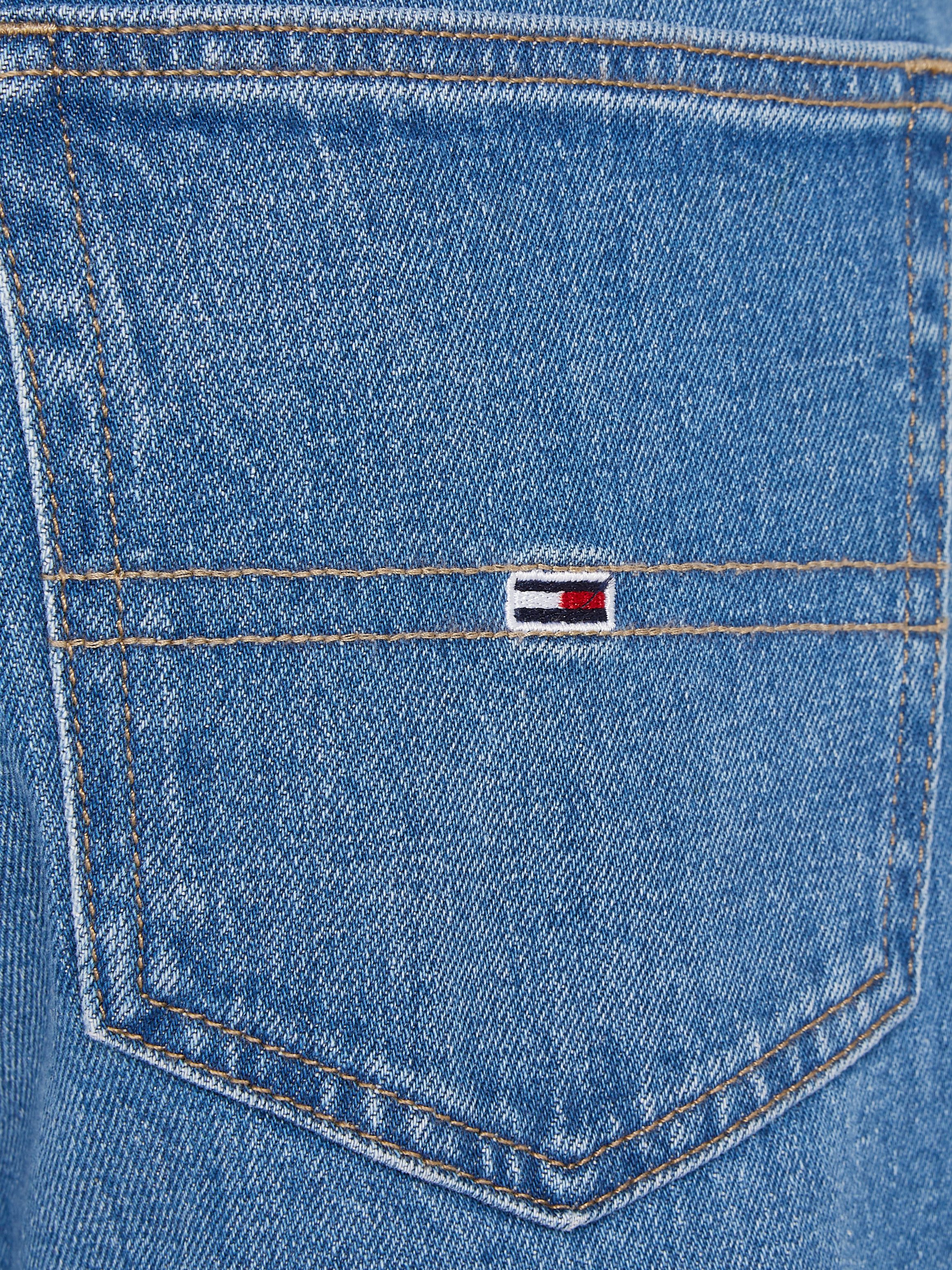 TOMMY JEANS Regular fit jeans RYAN RGLR STRGHT met gestempeld logo