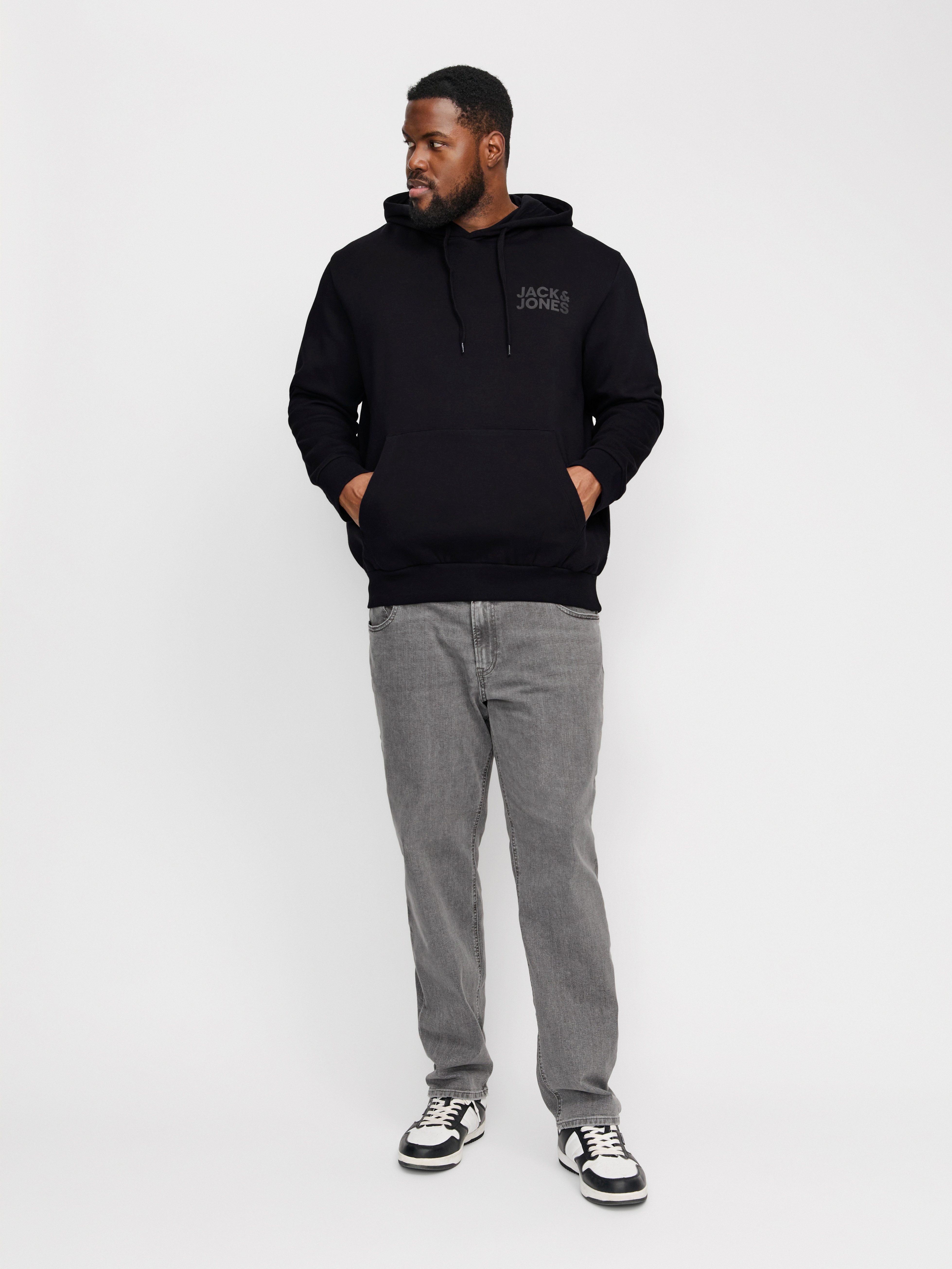 Jack & Jones PlusSize Hoodie JJECORP LOGO SWEAT HOOD NOOS PLS