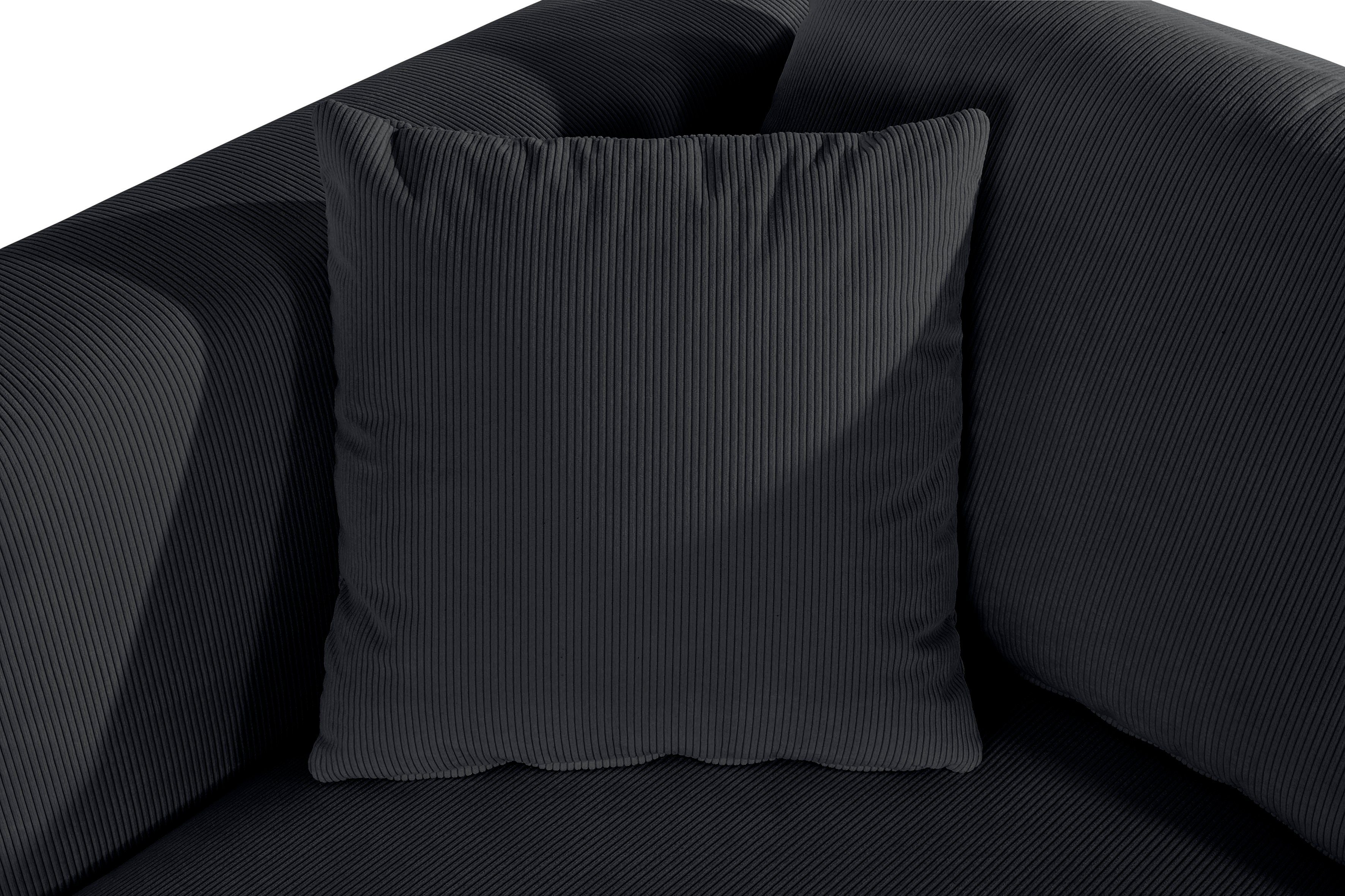 Guido Maria Kretschmer Home&Living Ottomane Comfine Modulaire ottomane om zelf samen te stellen, in 3 bekledingvarianten
